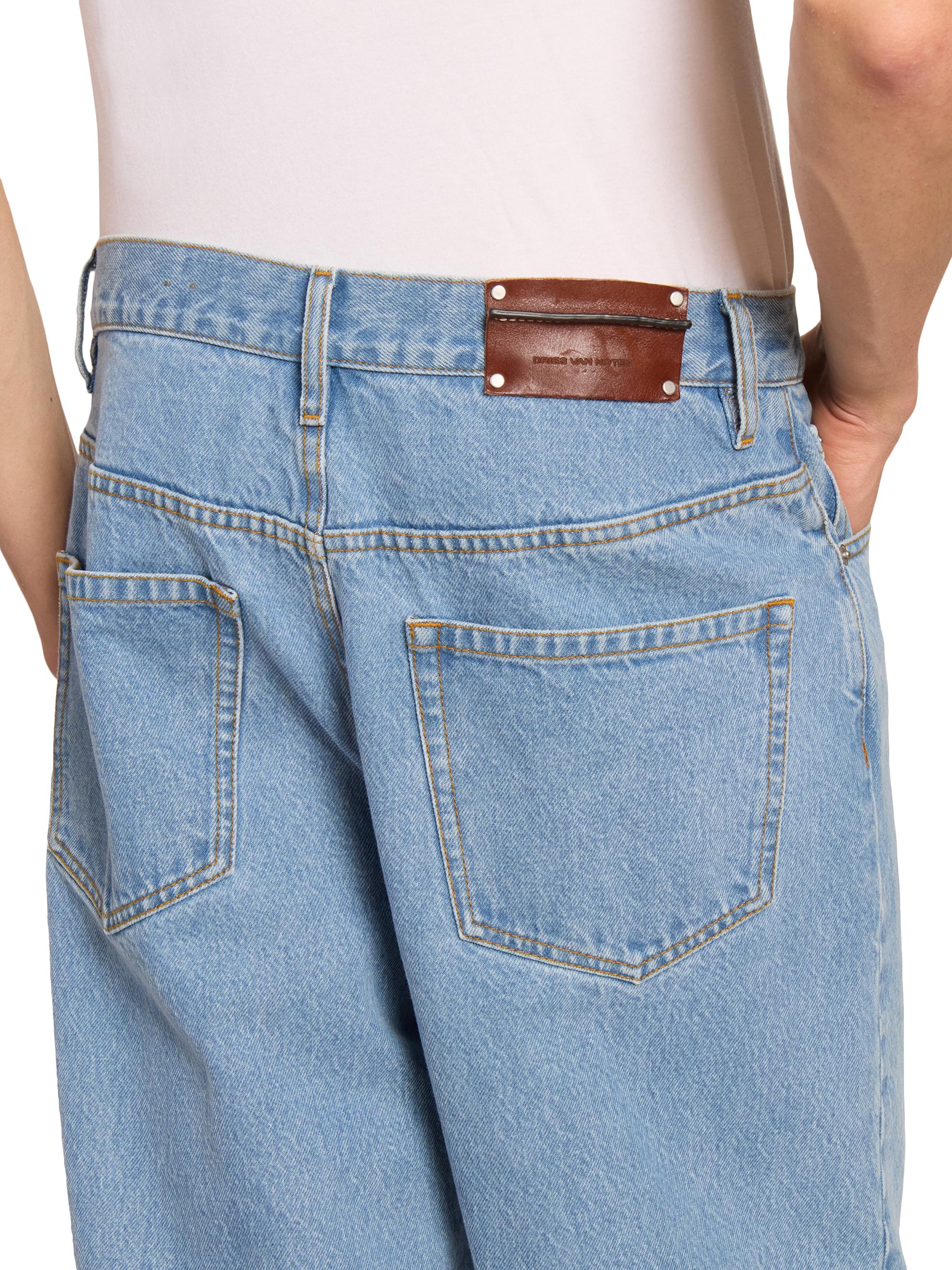 Dries Van Noten Pine Relaxed Wide-Leg Jeans | Saks Fifth Avenue