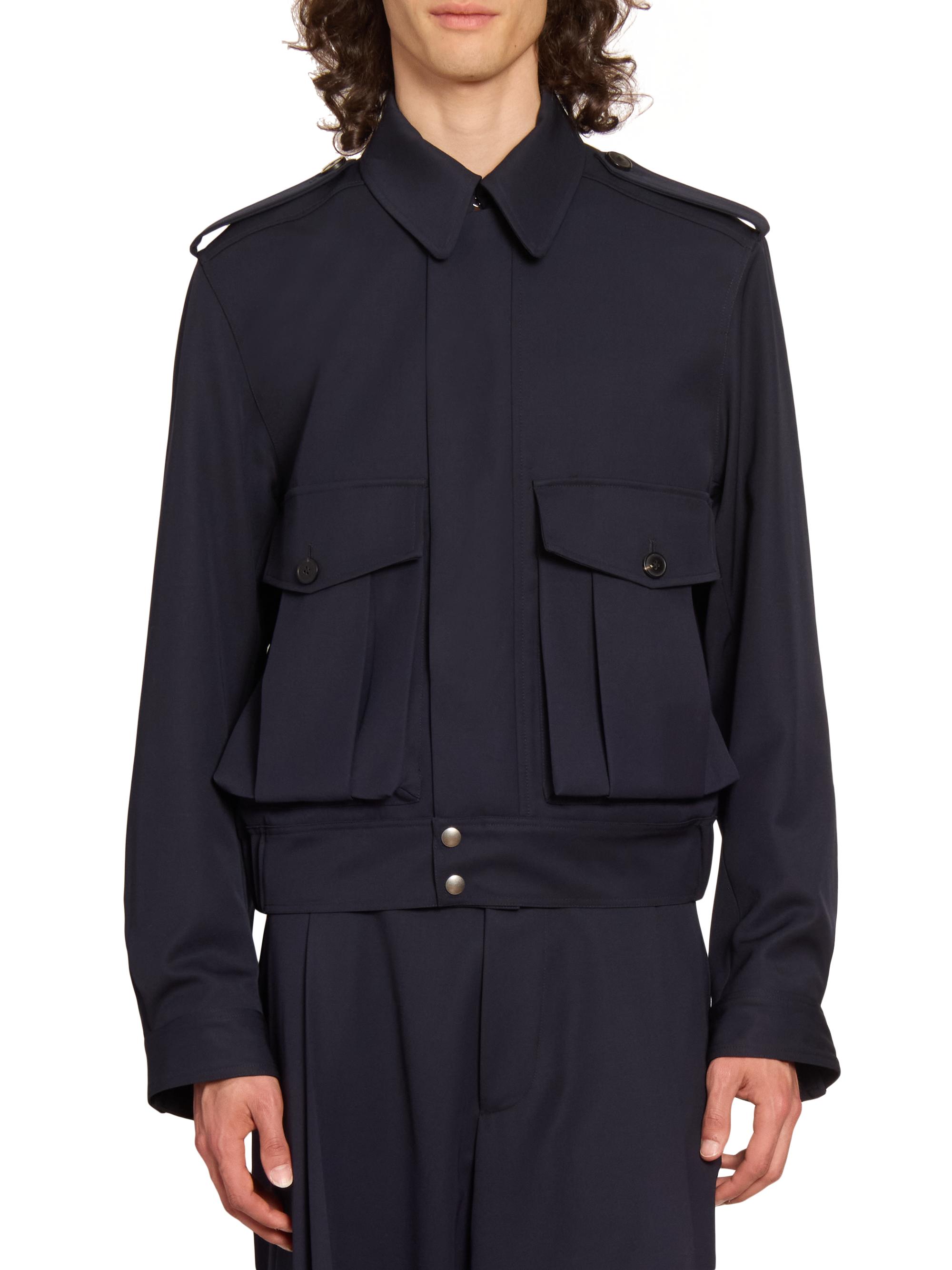 Dries Van Noten Vleo Wool Bomber Jacket | Saks Fifth Avenue