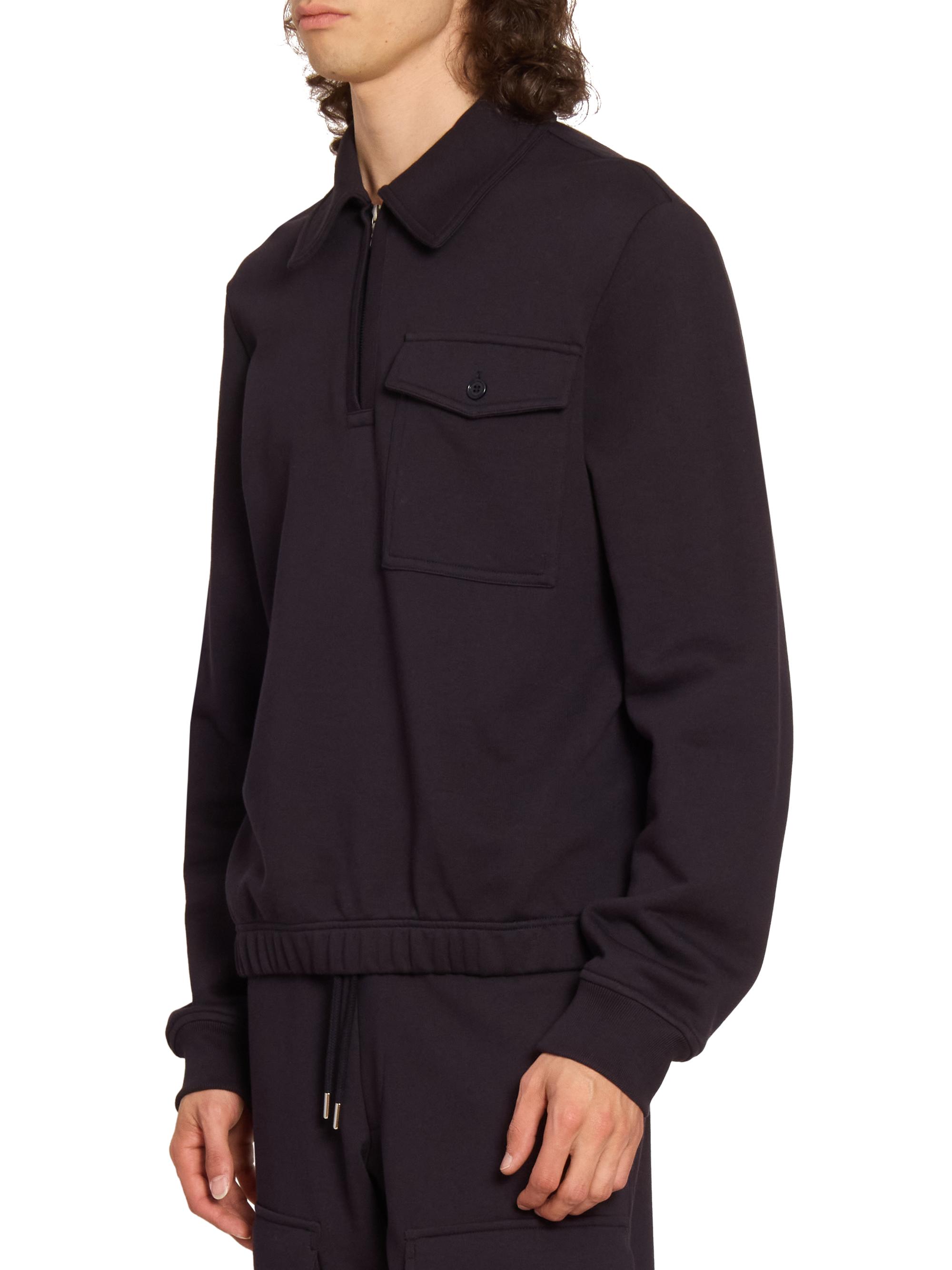 DRIES VAN NOTEN 18AW Eye Halxton 刺繍スウェット DRIES VAN NOTEN