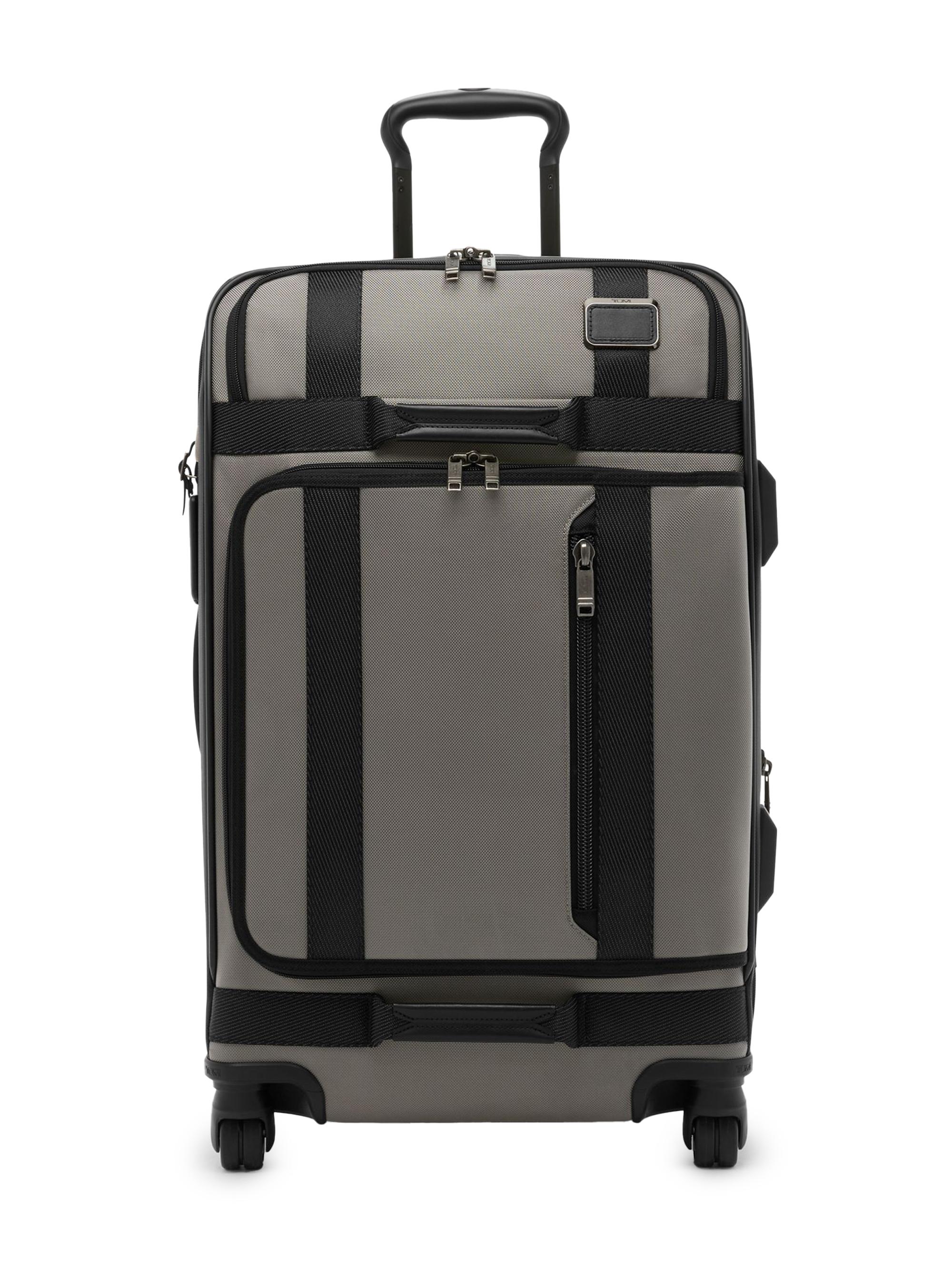 TUMI Men's Expandable Short-Trip Nylon Spinner Suitcase - Alloy
