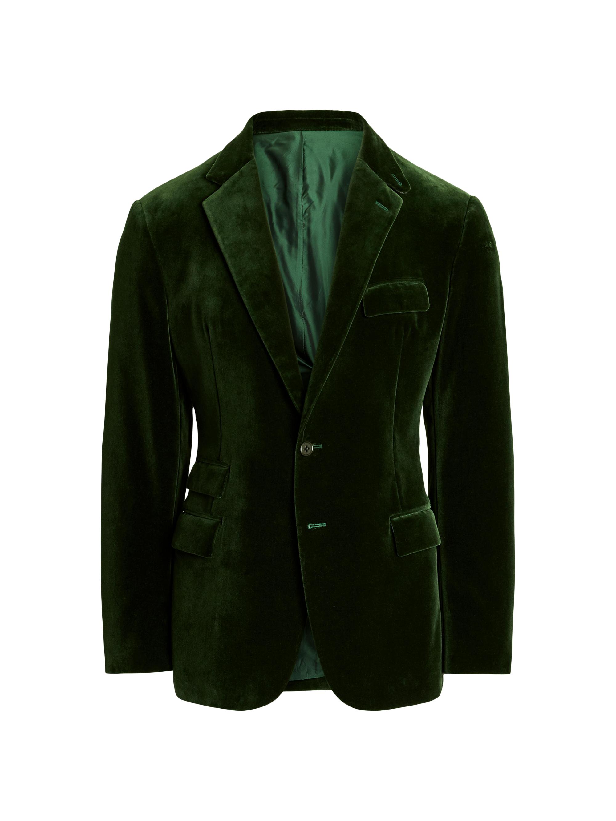 Ralph Lauren Purple Label Men's Kent Velvet Blazer - Carriage Green