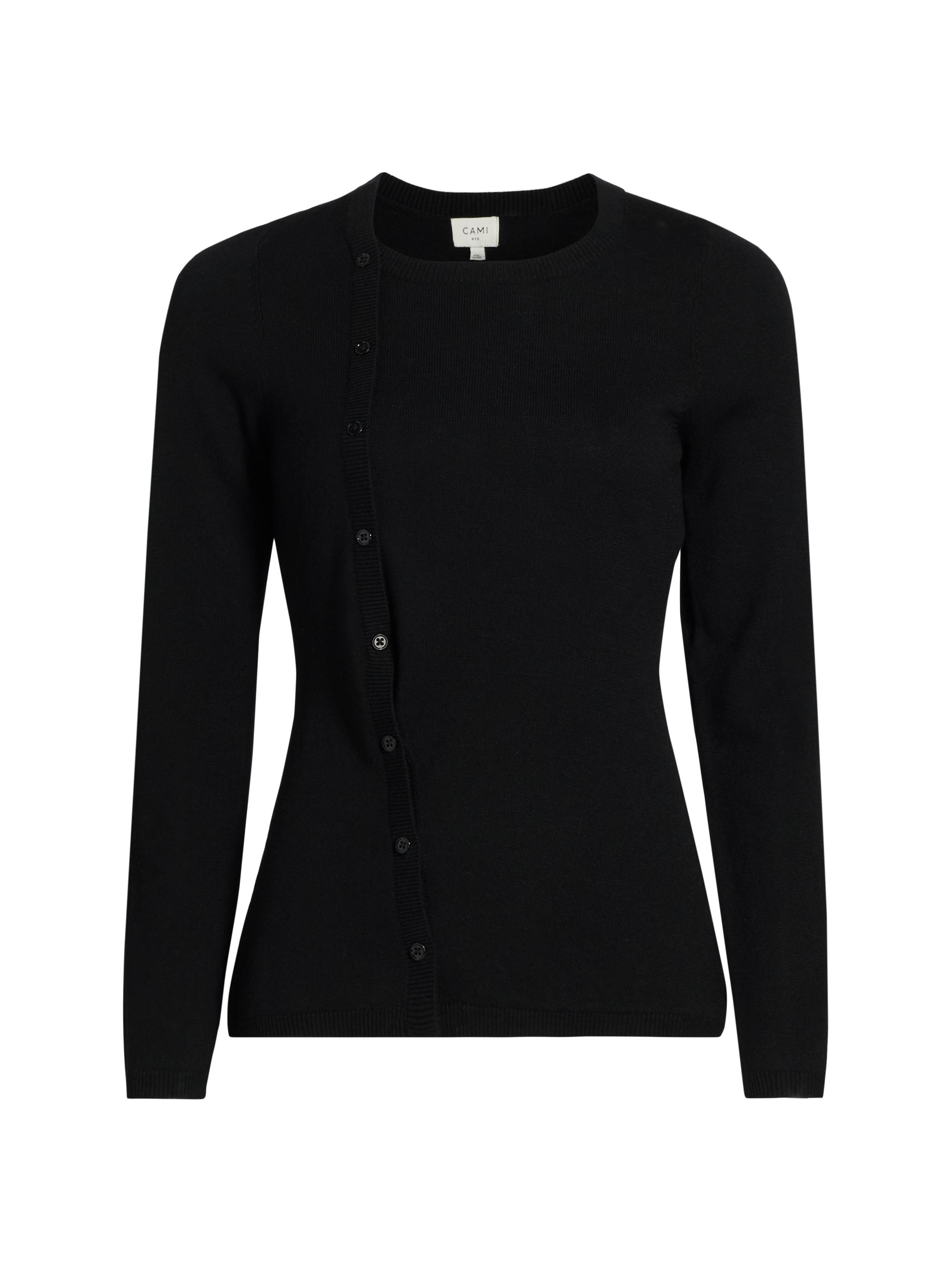 Cami NYC Women's Collei Wool-Blend Sweater - Black
