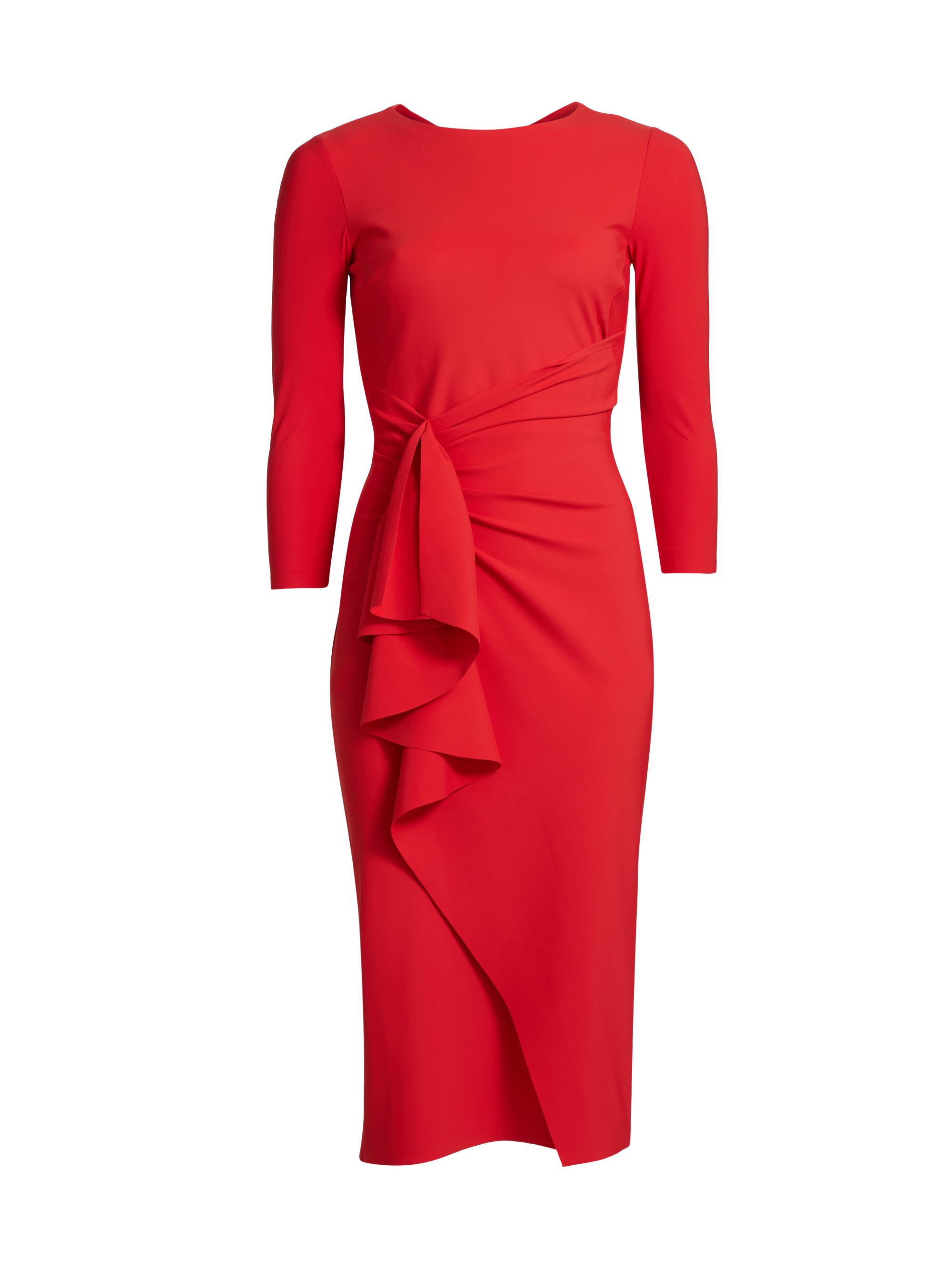 Chiara Boni La Petite Robe Trina Ruffle Sheath Dress | Saks Fifth