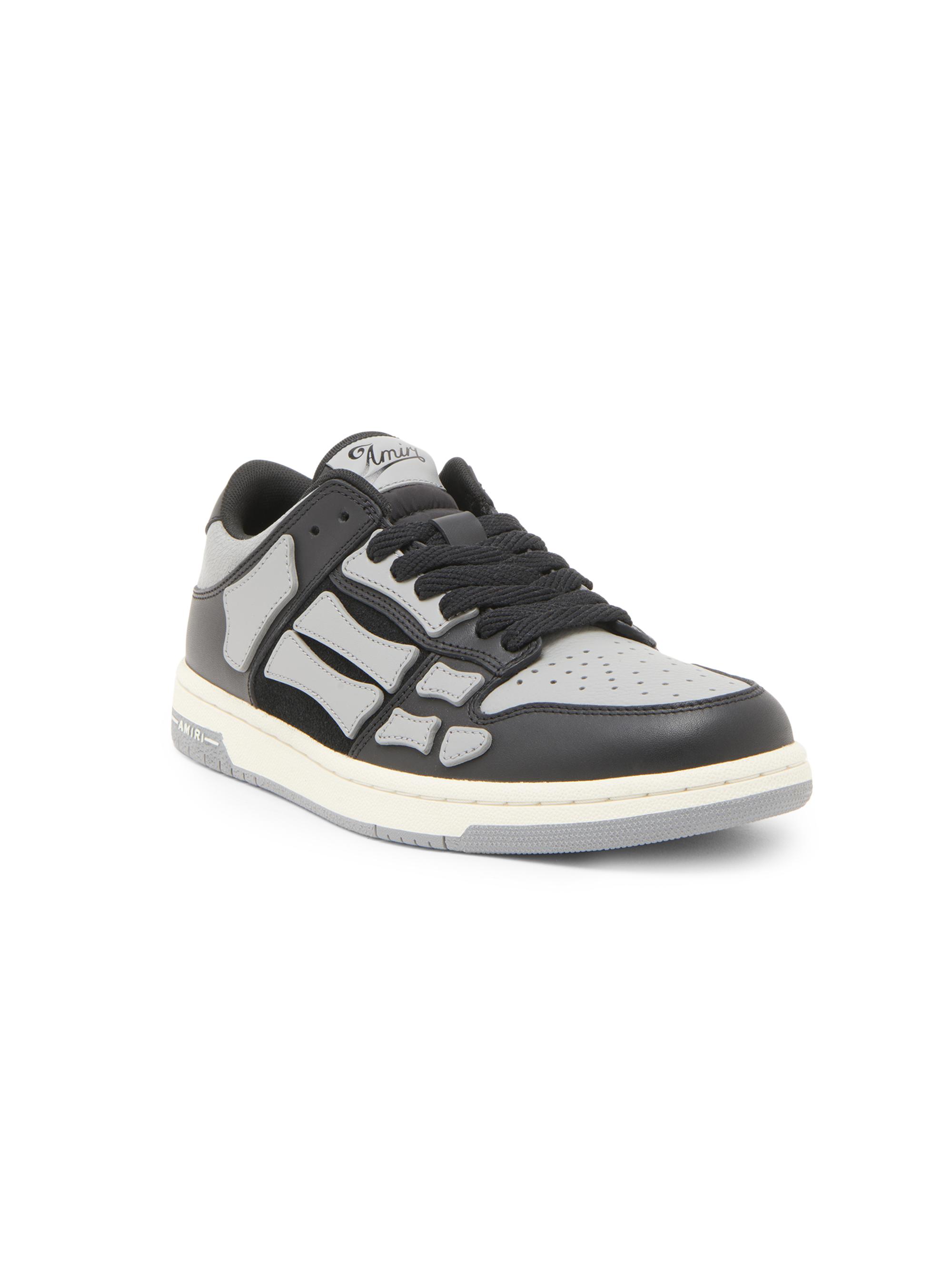 靴 asami Amiri Skel Top Low Leather Sneakers | Saks Fifth Avenue
