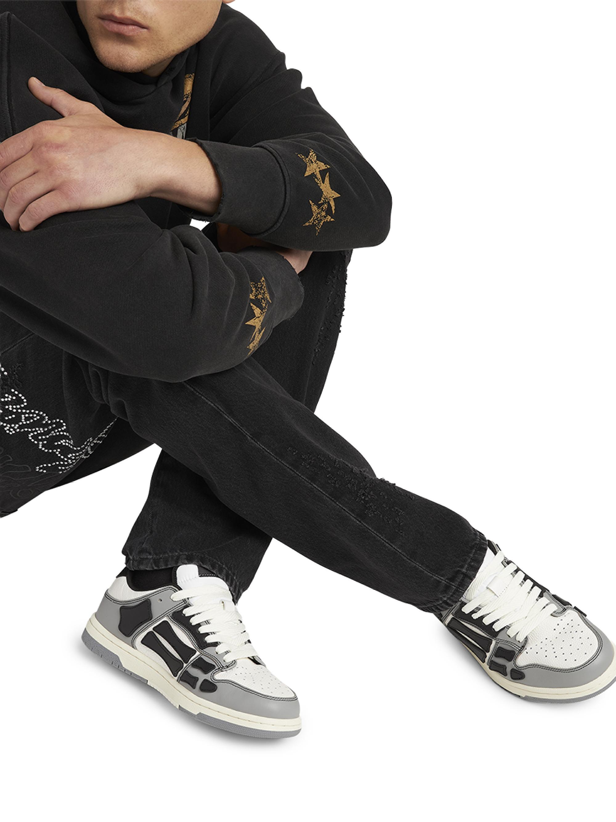 AMIRI amiri 40 希少 Amiri Skel Top Low Leather Sneakers | Saks Fifth Avenue