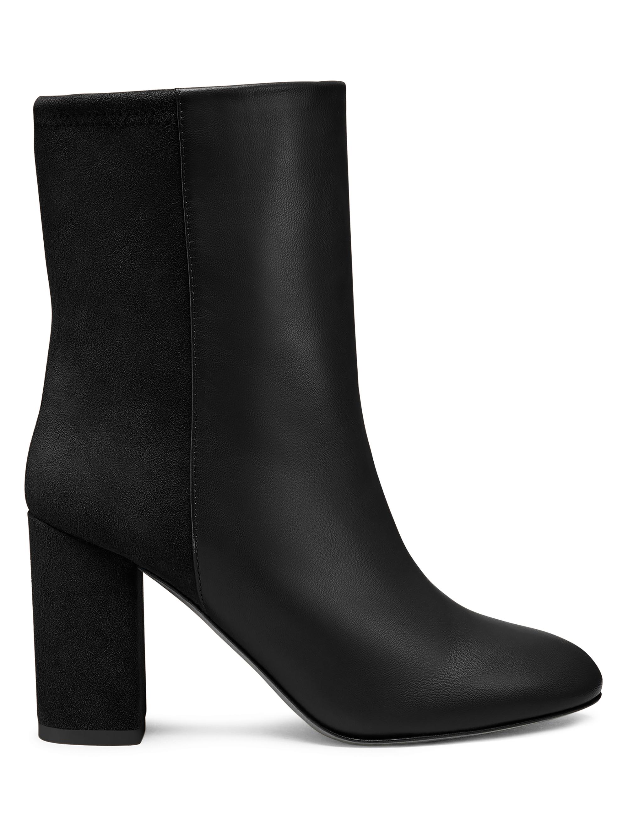 Stuart Weitzman 5050 Strut Block-Heel Booties Saks Fifth Avenue
