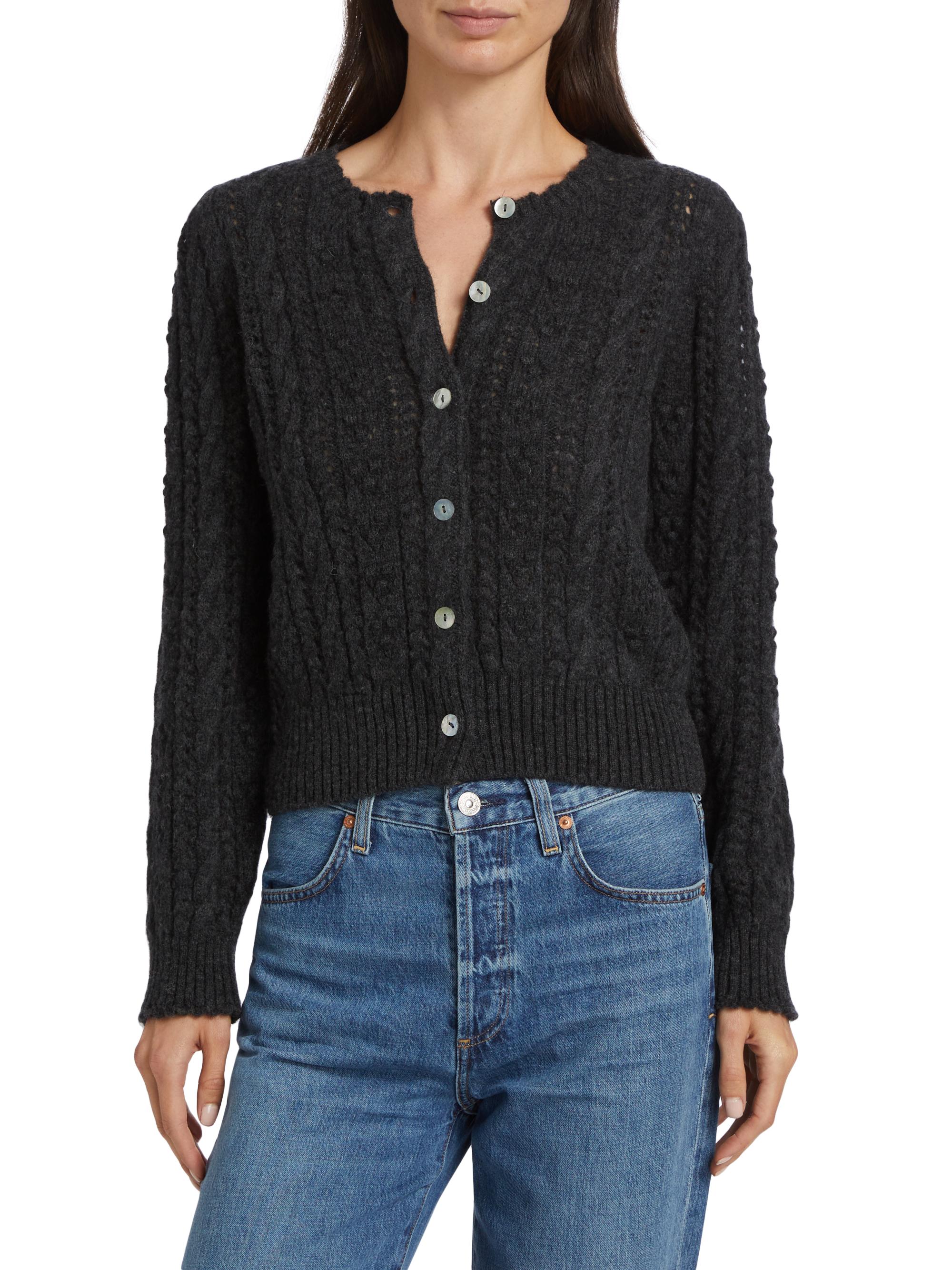 トップス Andmary Emma knit flare cardigan set ANDMARY】Emma knit flare cardigan set