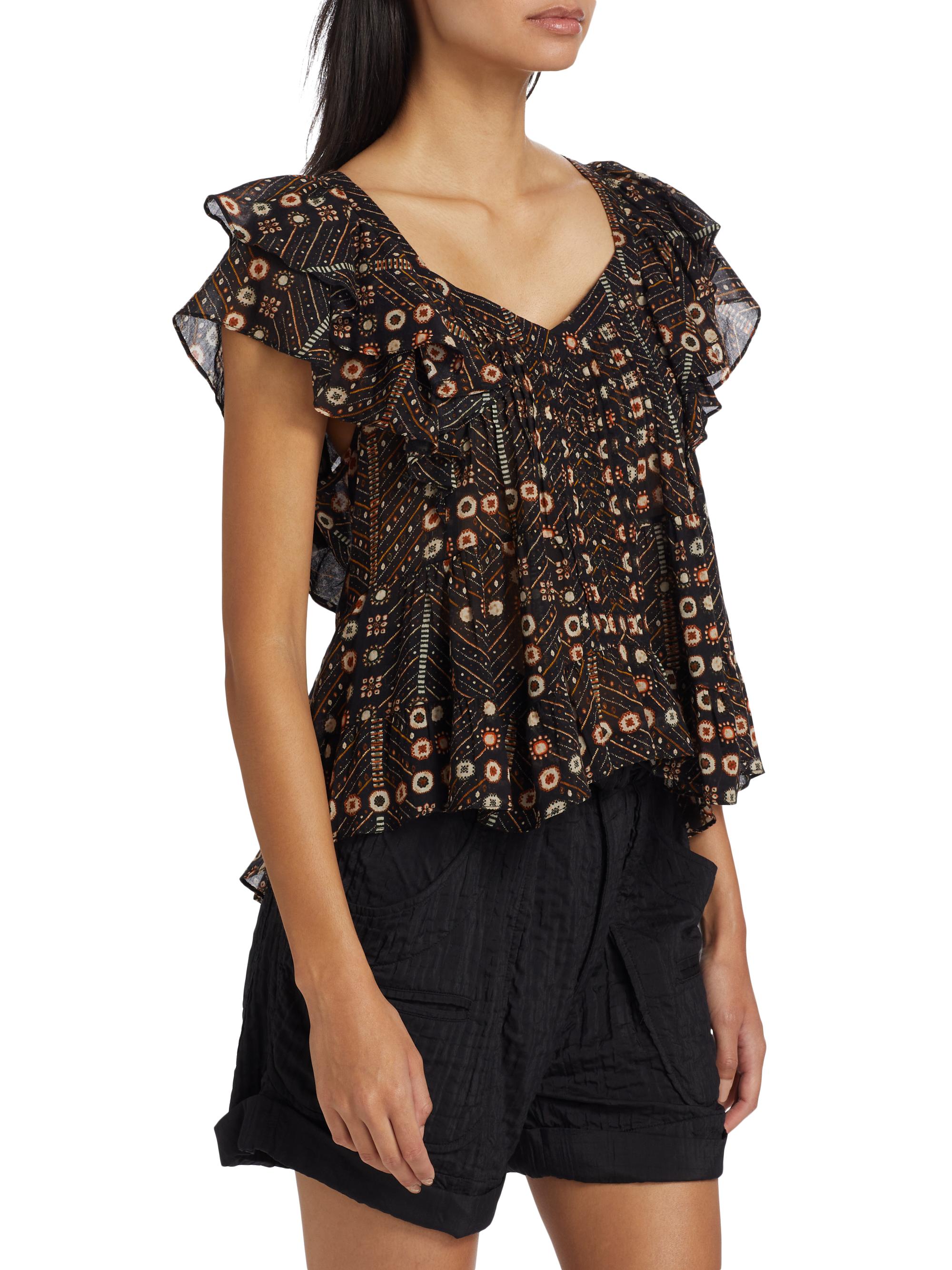 ISABELMALANT ETOILE トップス　ブラウス ウィメンズ トップス・シャツ・ブラウス Marant Étoile｜ISABEL