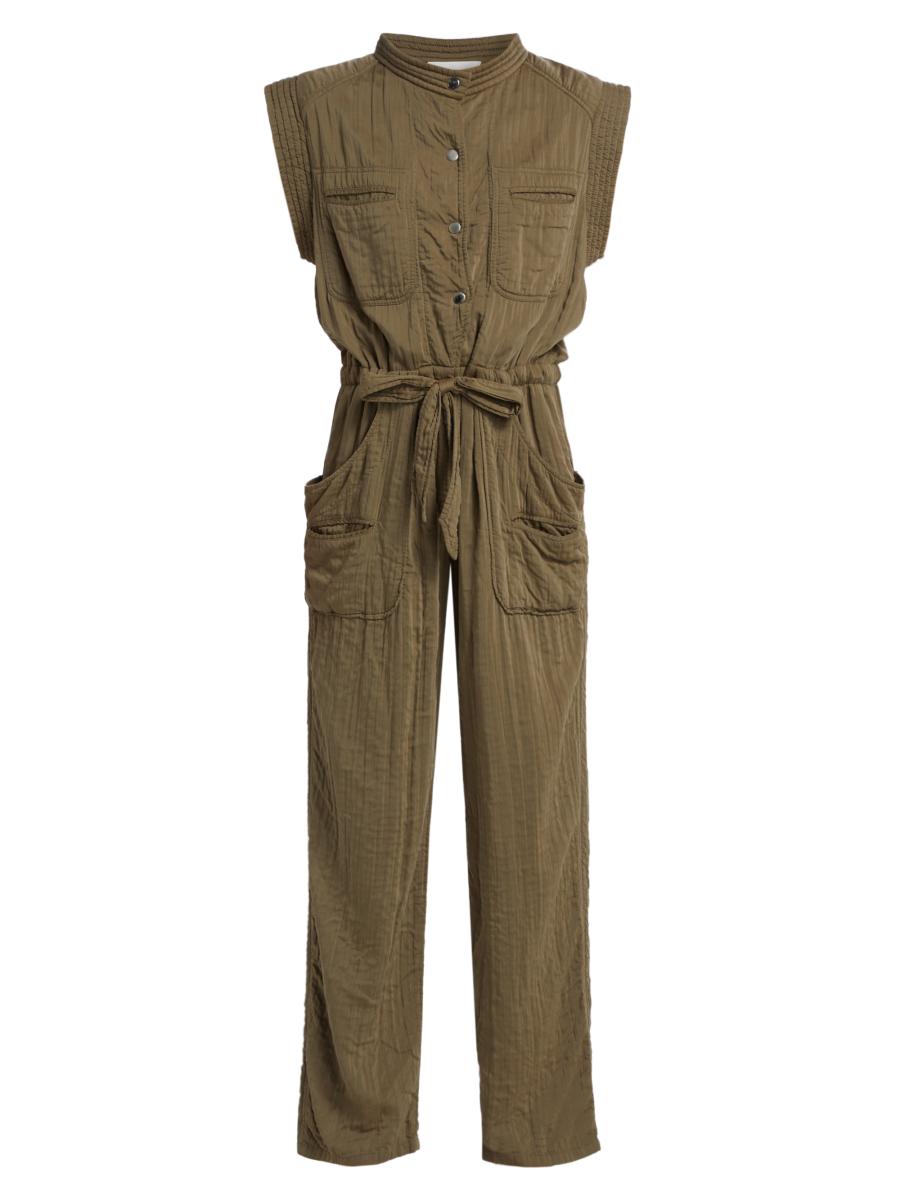 オールインワン・サロペット ISABEL MARANT ETOILE VALENA JUMPSUIT (CB0074FAC1I01E 30LU) Marant Etoile Denim jumpsuit 'Valena' | Women's Clothing