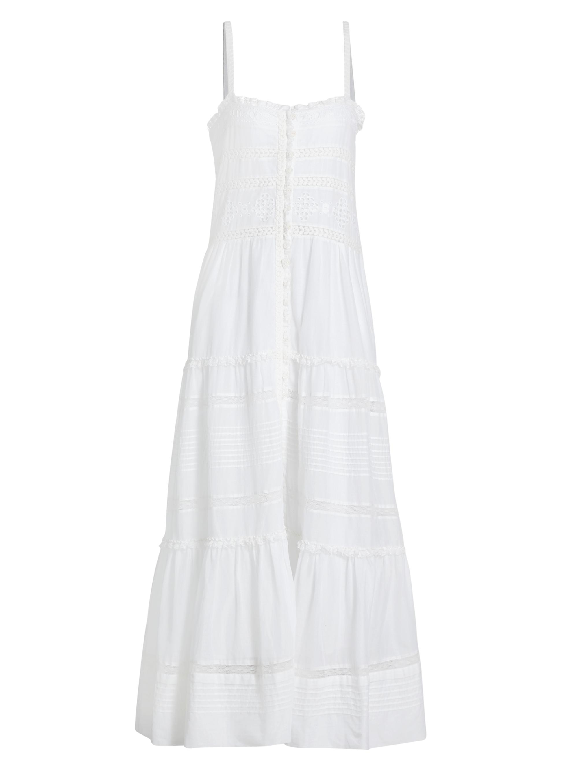 Isabel Marant Étoile Divine Cotton & Lace Maxi Dress | Saks Fifth