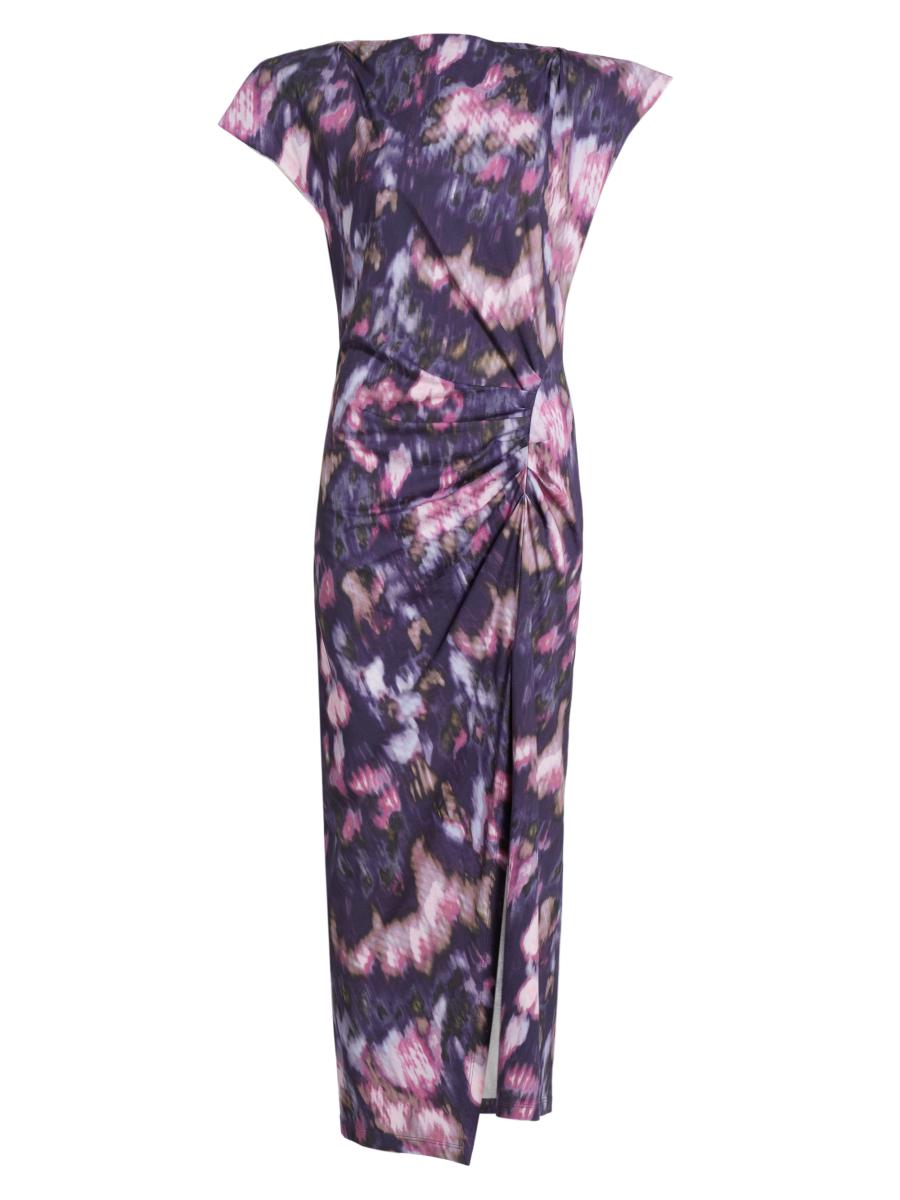 Isabel Marant Étoile Nadela Printed Cotton Jersey Maxi Dress
