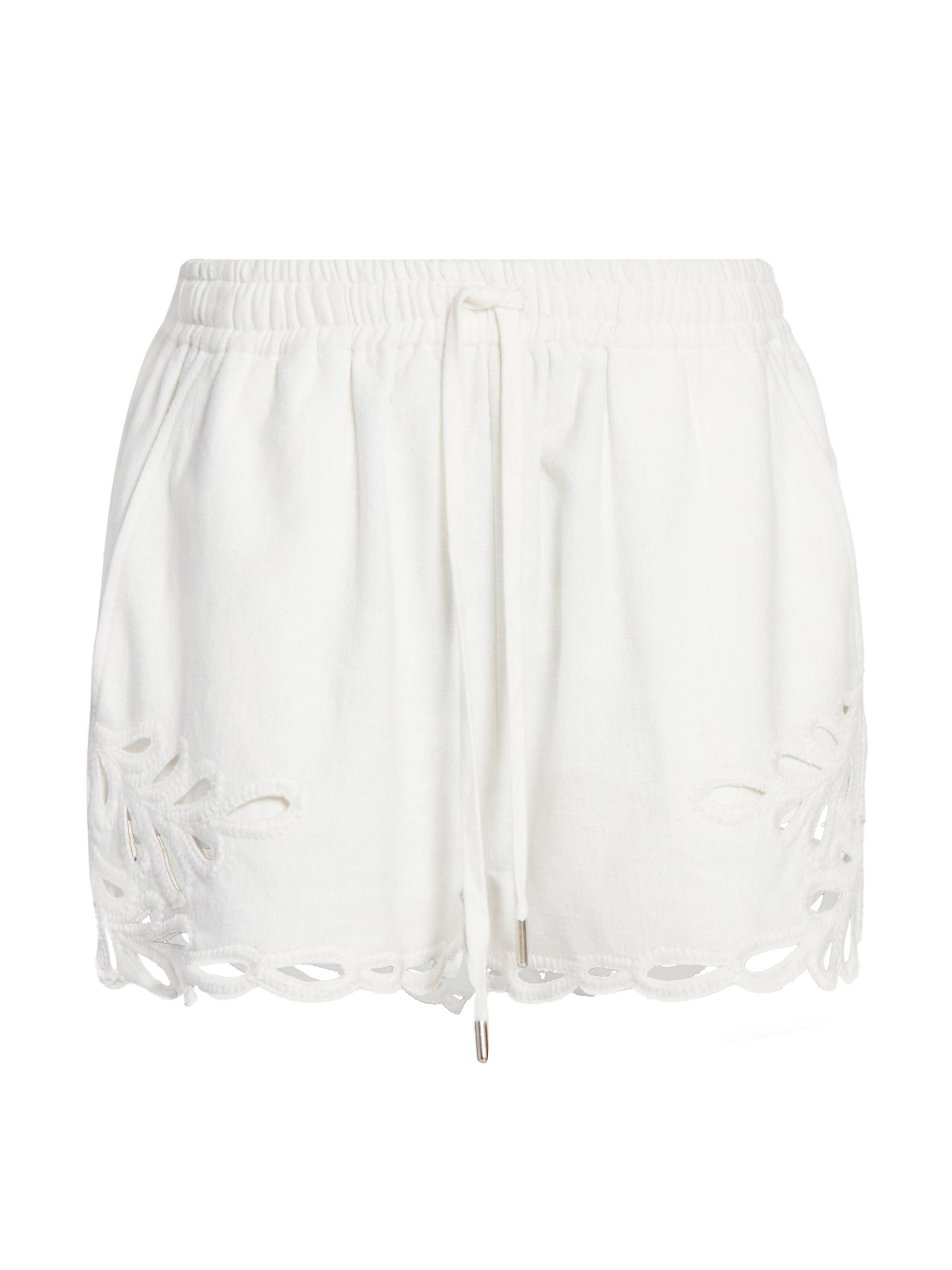 未使用　isabel marant etoile ショートパンツ　36 Isabel Marant Étoile Safa Eyelet Drawstring Shorts | Saks Fifth Avenue