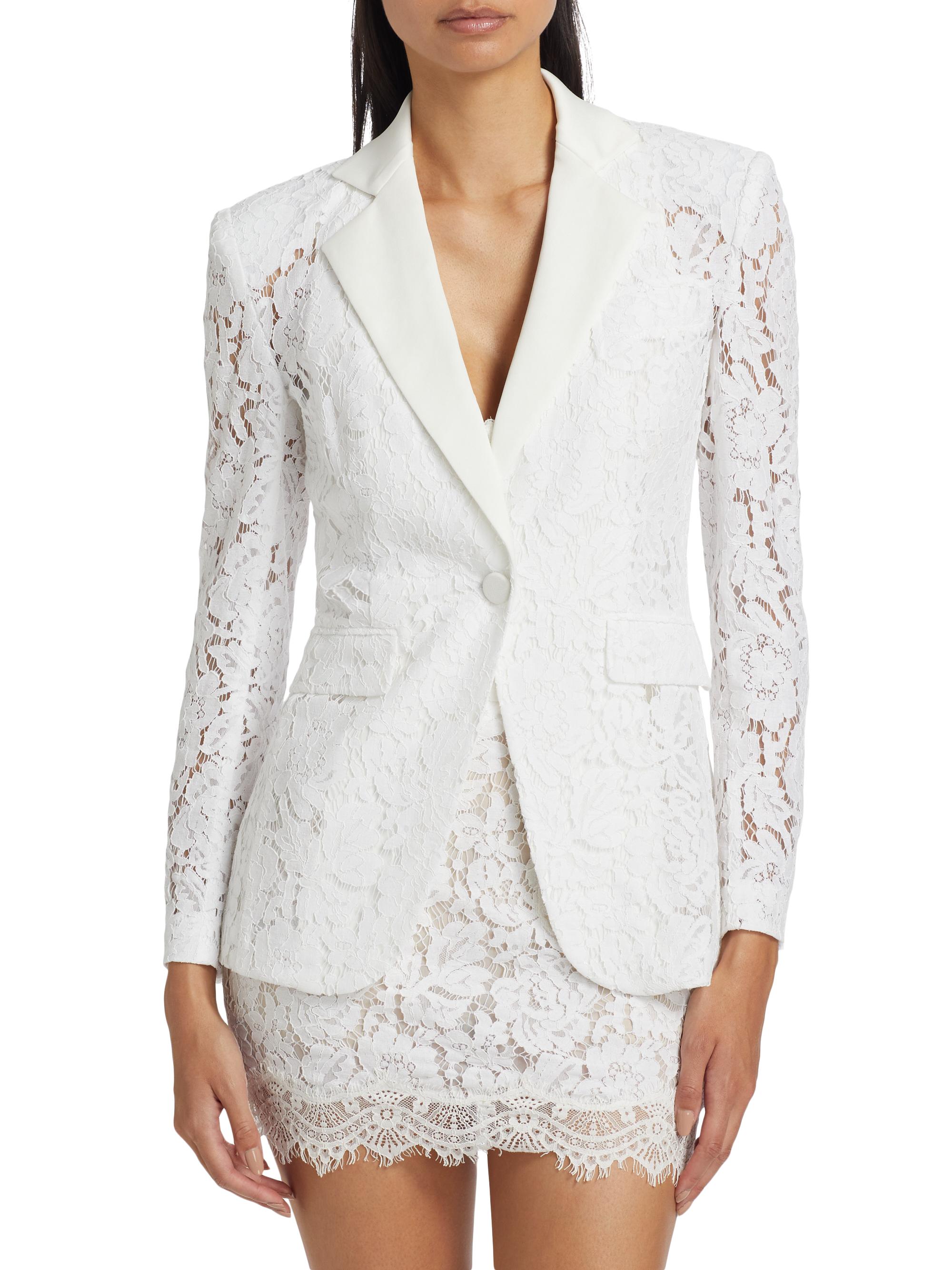 ジャケット・アウター S lace trim suit ensemble theredthread THEREDTHREAD / ザレッドスレッド】S lace trim suit ensemble