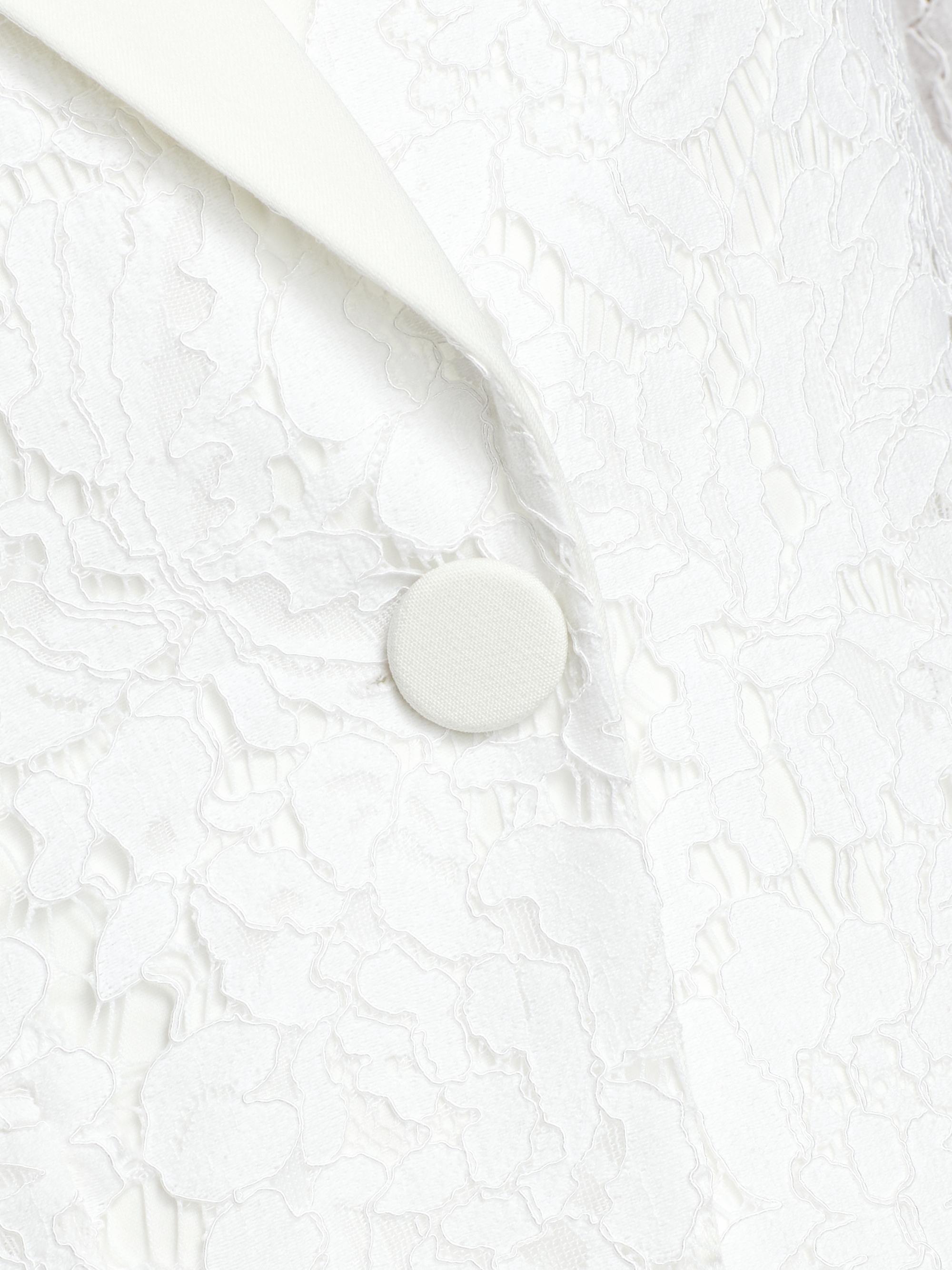 Generation Love Zoya Lace Cotton-Blend Single-Breasted Blazer