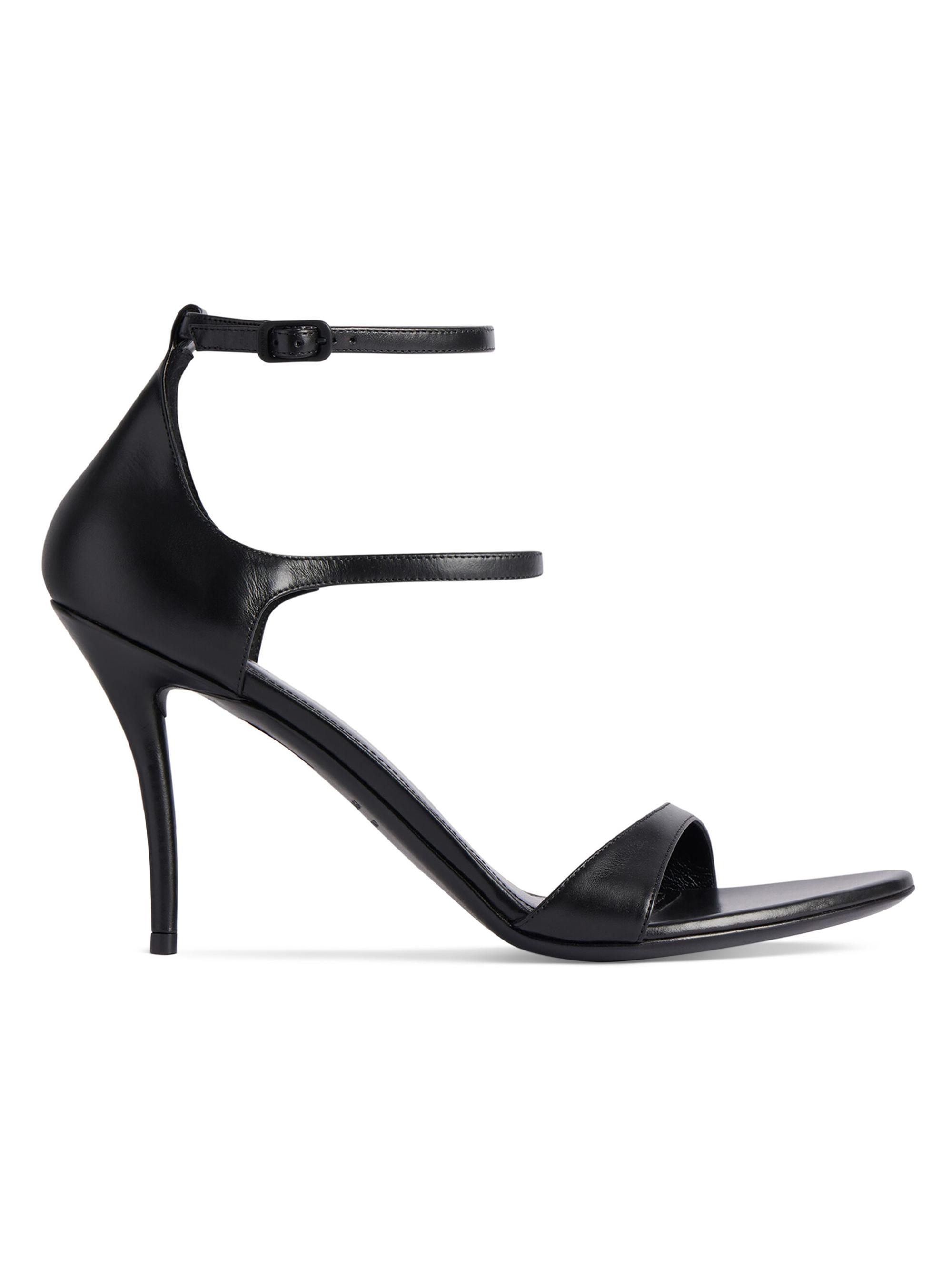 Balenciaga Women's Honey 90MM Sandal Heels - Black