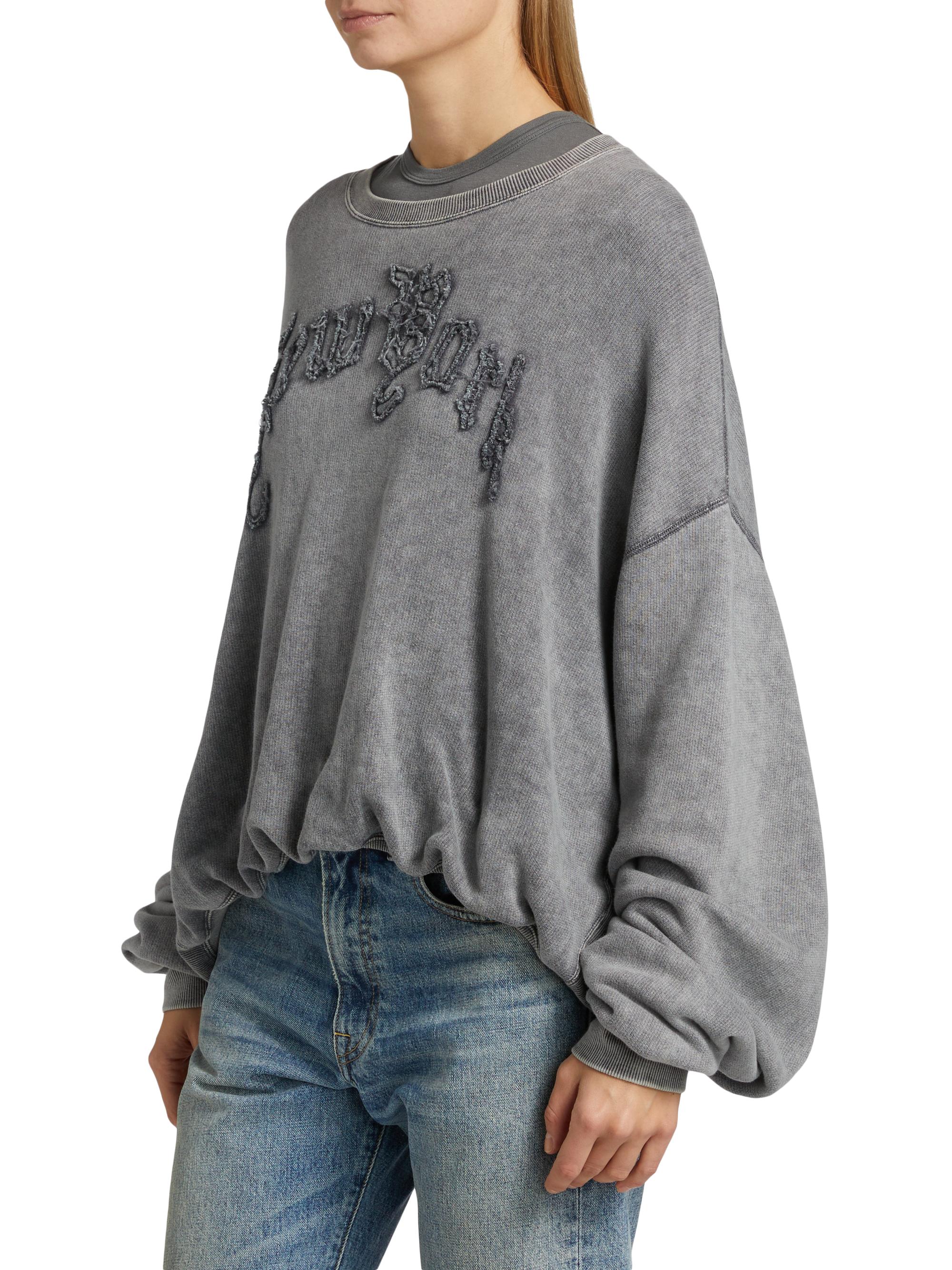 New York Balloon Crewneck Top