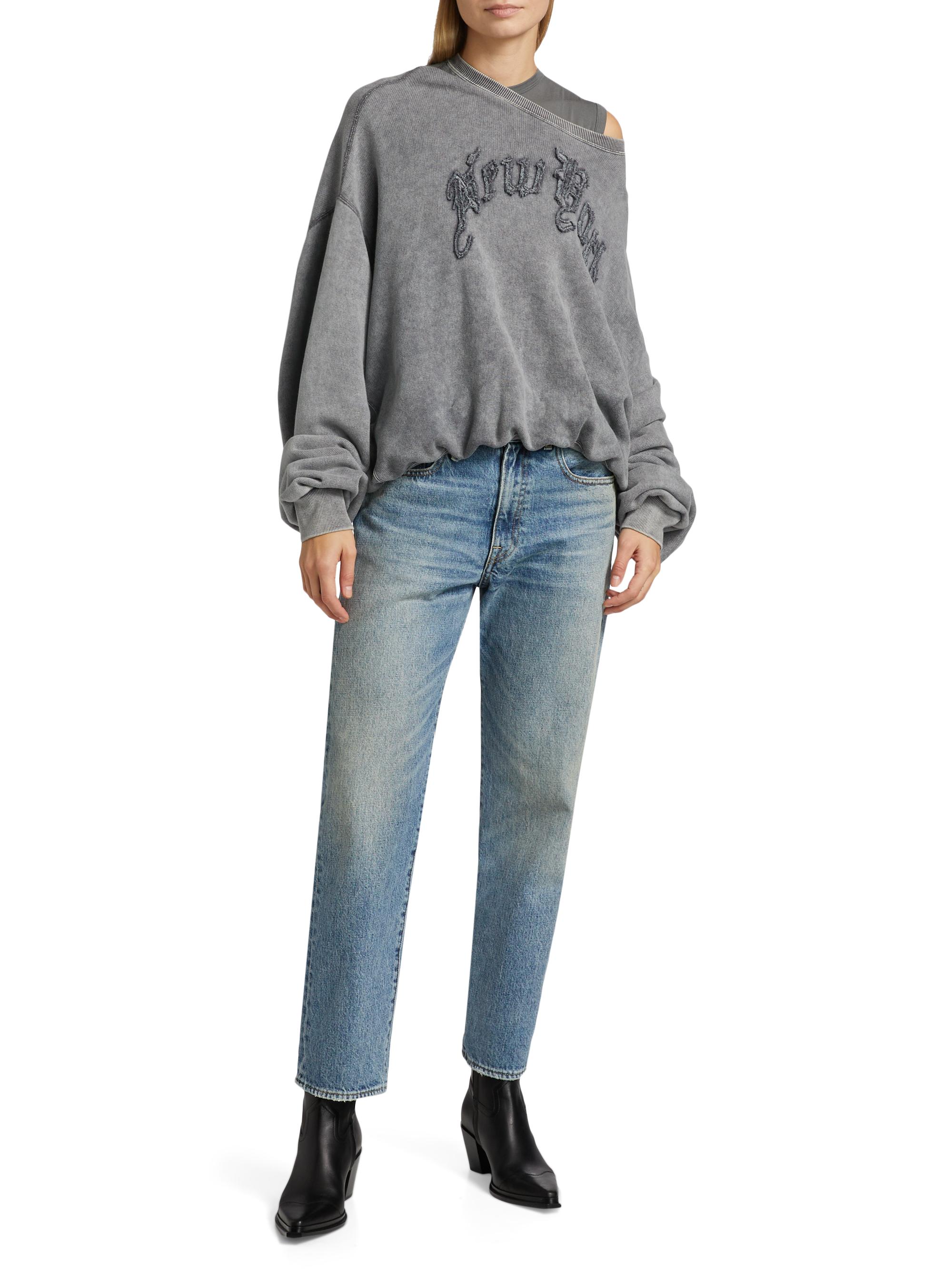 New York Balloon Crewneck Top