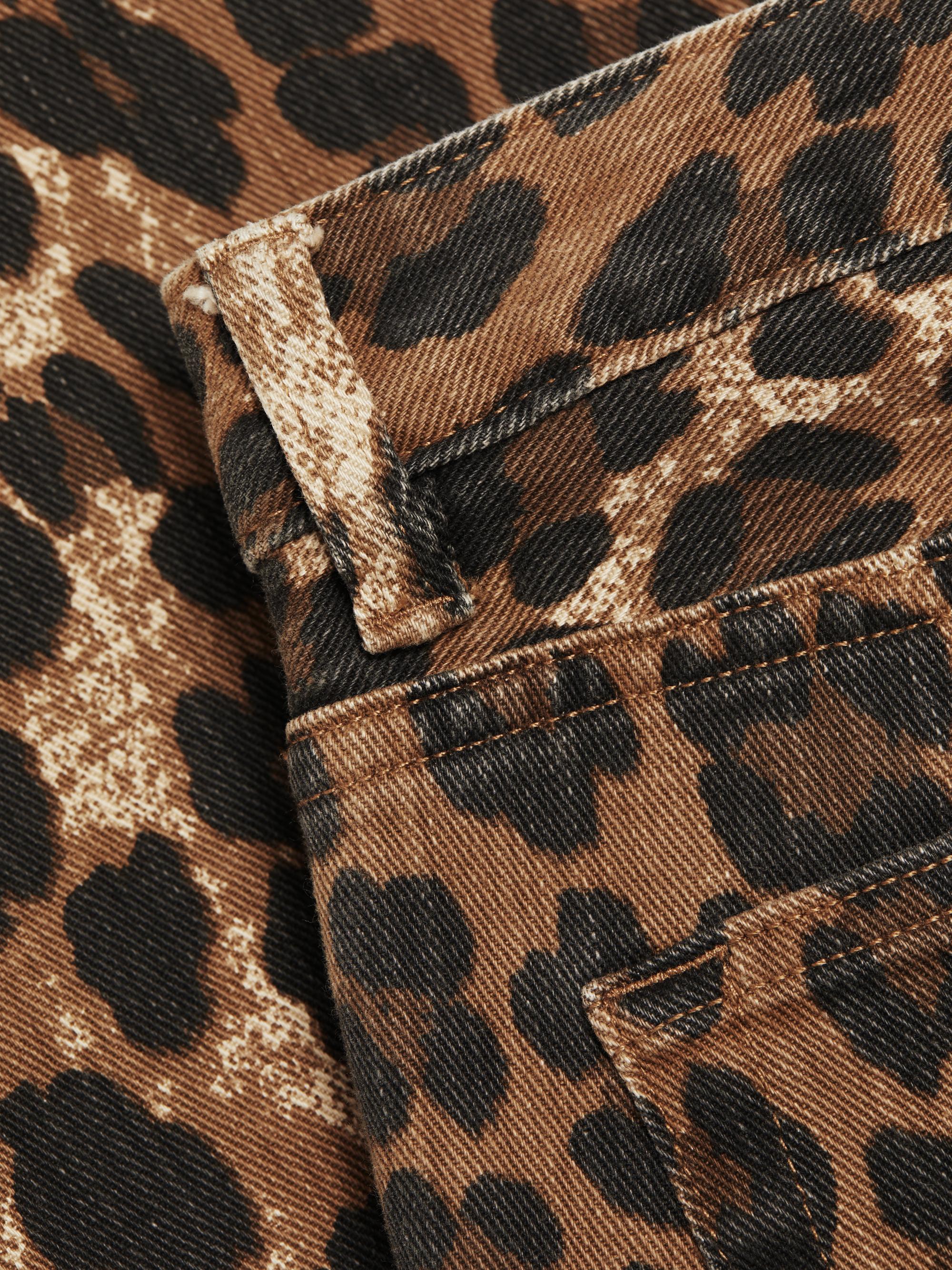 パンツ NORIMID LEOPARD DENIM Nerida Leopard Mid Rise Pant – FINESSE