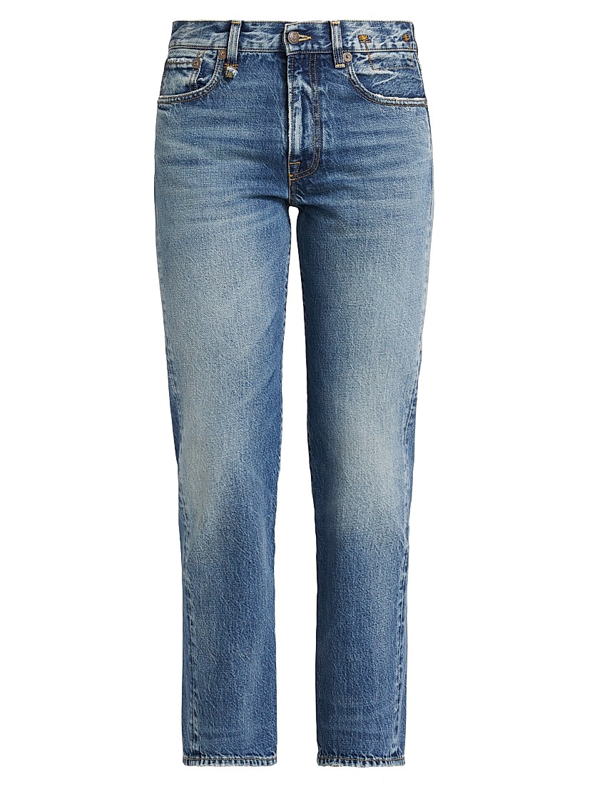 Shop R13 Romeo Mid-Rise Straight-Leg Jeans | Saks Fifth Avenue Shop R13 Romeo Mid-Rise Straight-Leg Jeans | Saks Fifth Avenue
