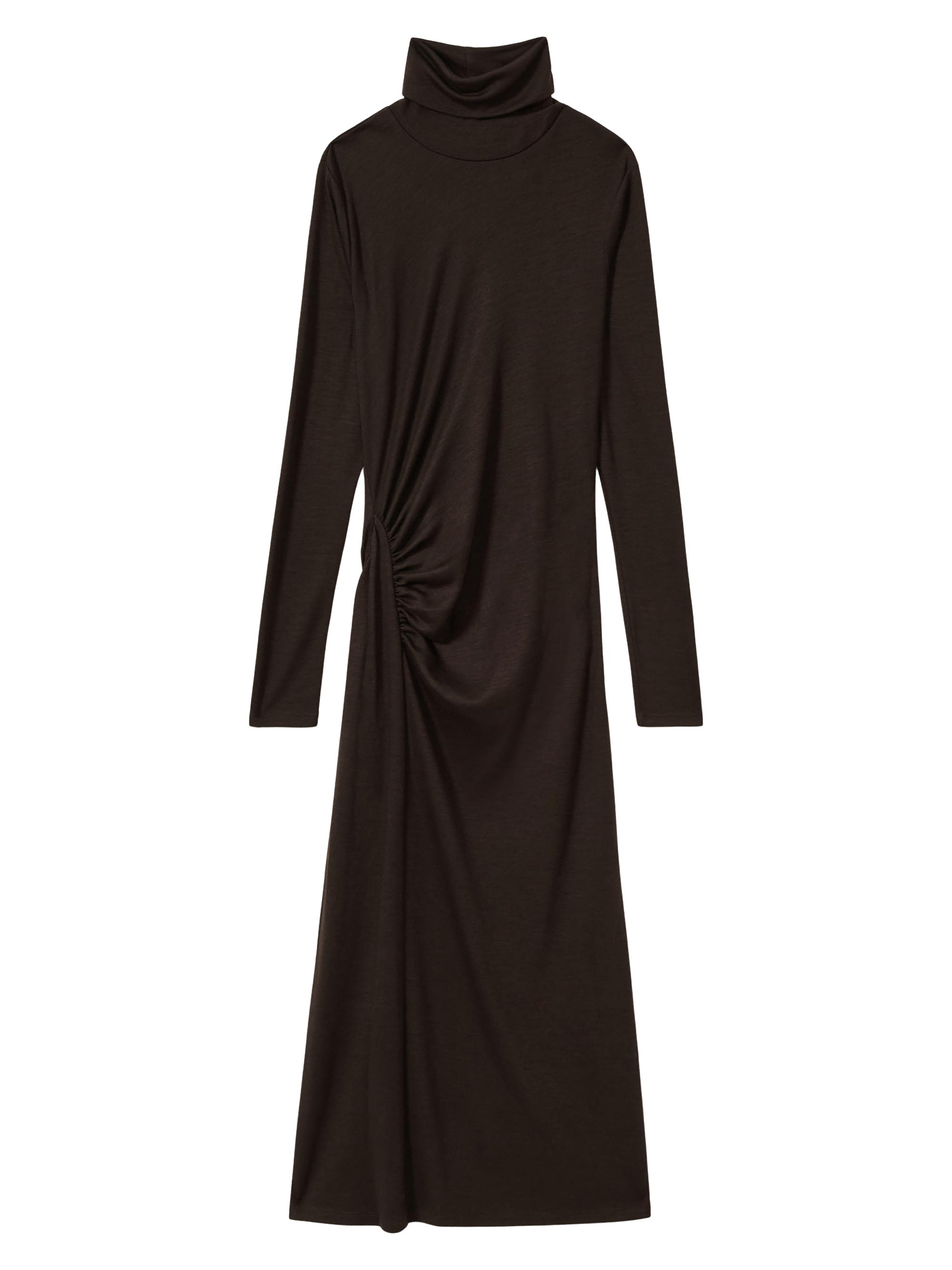 Reiss Women's Nile Jersey Knit Midi-Dress - Brown