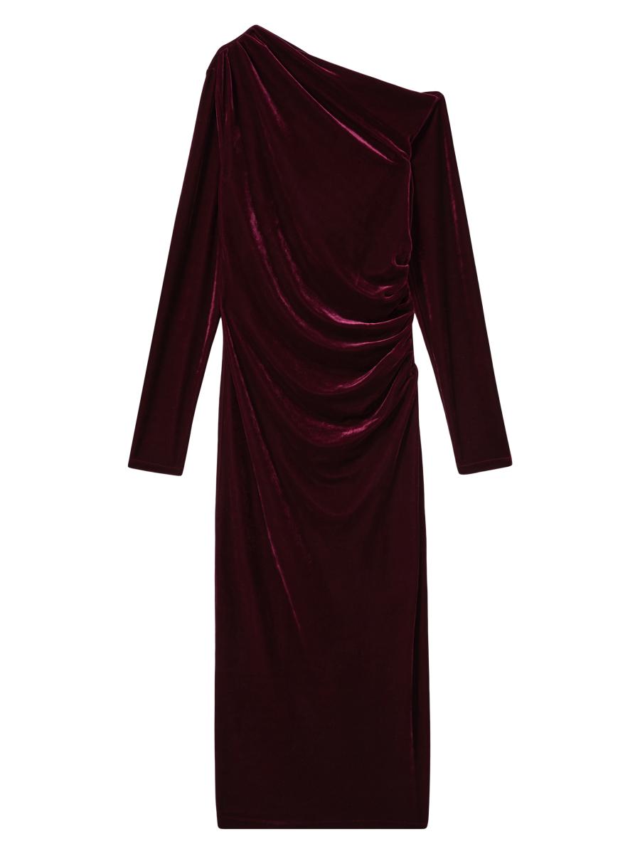 【海外限定】REISSワンピース☆Ivy long-sleeved stretch-jersey Reiss Brooke Stretch Velvet Maxi Dress | Saks Fifth Avenue