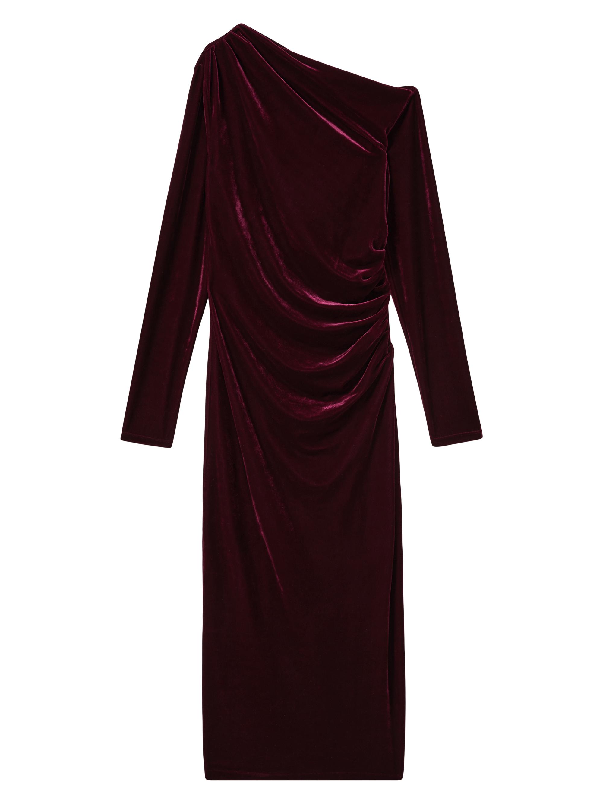 Reiss Brooke Stretch Velvet Maxi Dress Saks Fifth Avenue