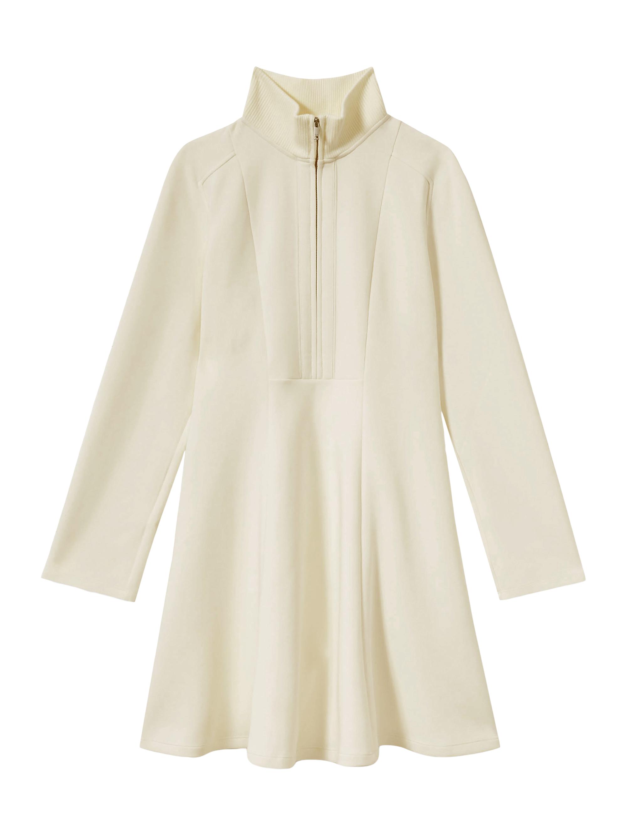 Reiss Krysta Cotton-Blend Fit-&-Flare Minidress | Saks Fifth Avenue