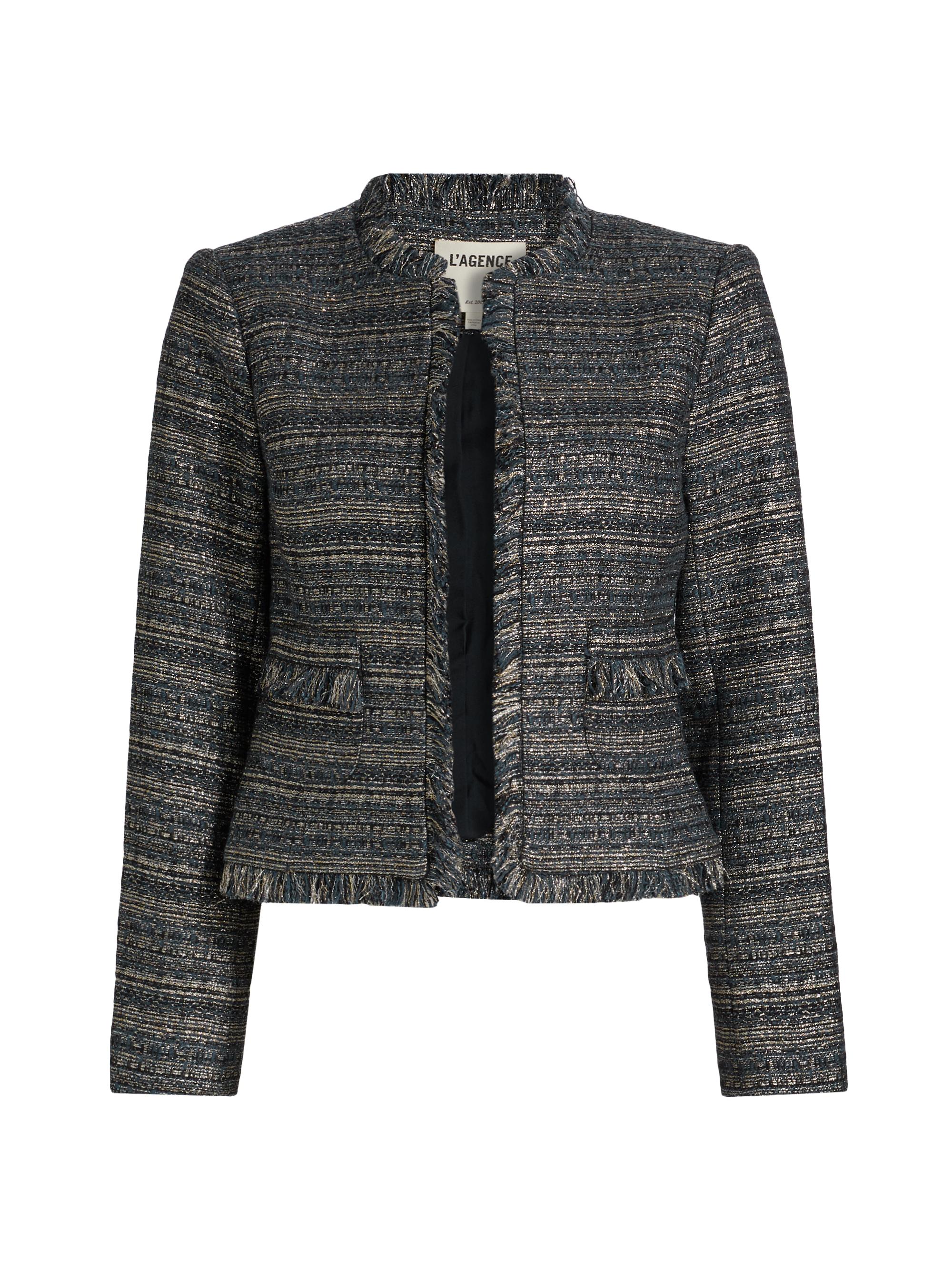 Elie Tahari The Dionne Boucle Tweed Jacket | Saks Fifth Avenue