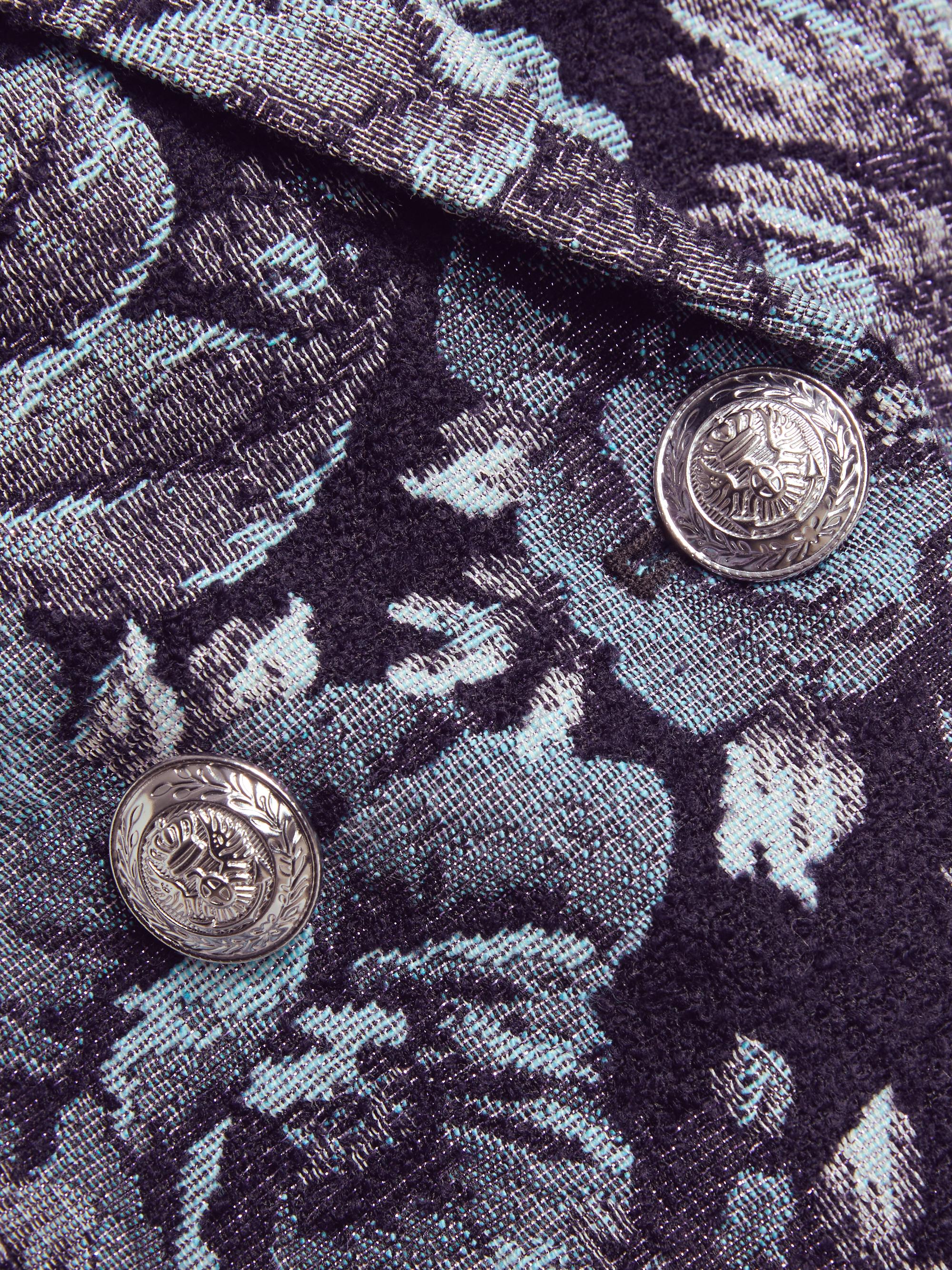 ペイズリー柄 ブレザー L'AGENCE Bethany Floral Boxy Blazer | Saks Fifth Avenue