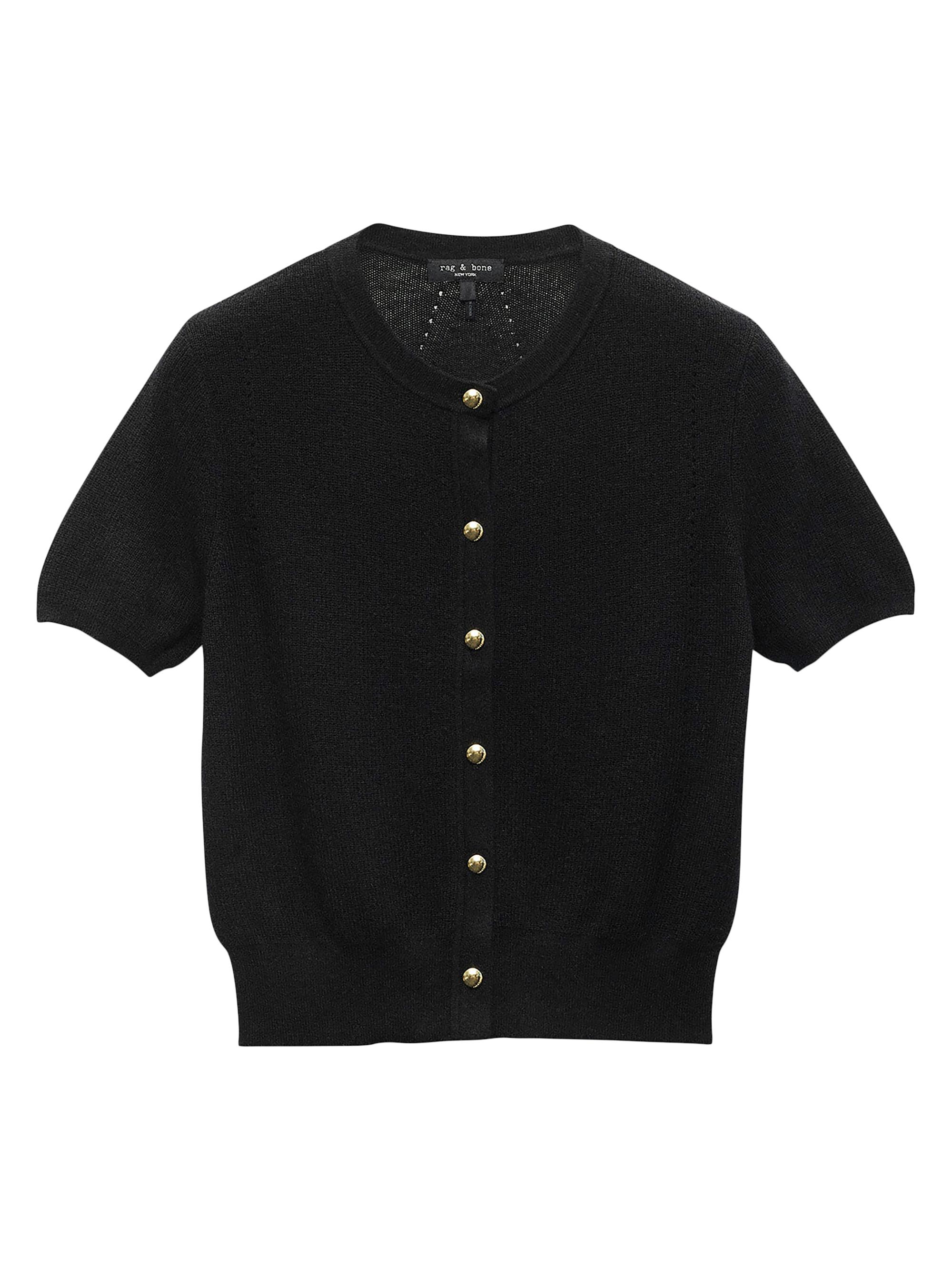 rag & bone Dina Cotton-Cashmere Blend Cardigan | Saks Fifth Avenue