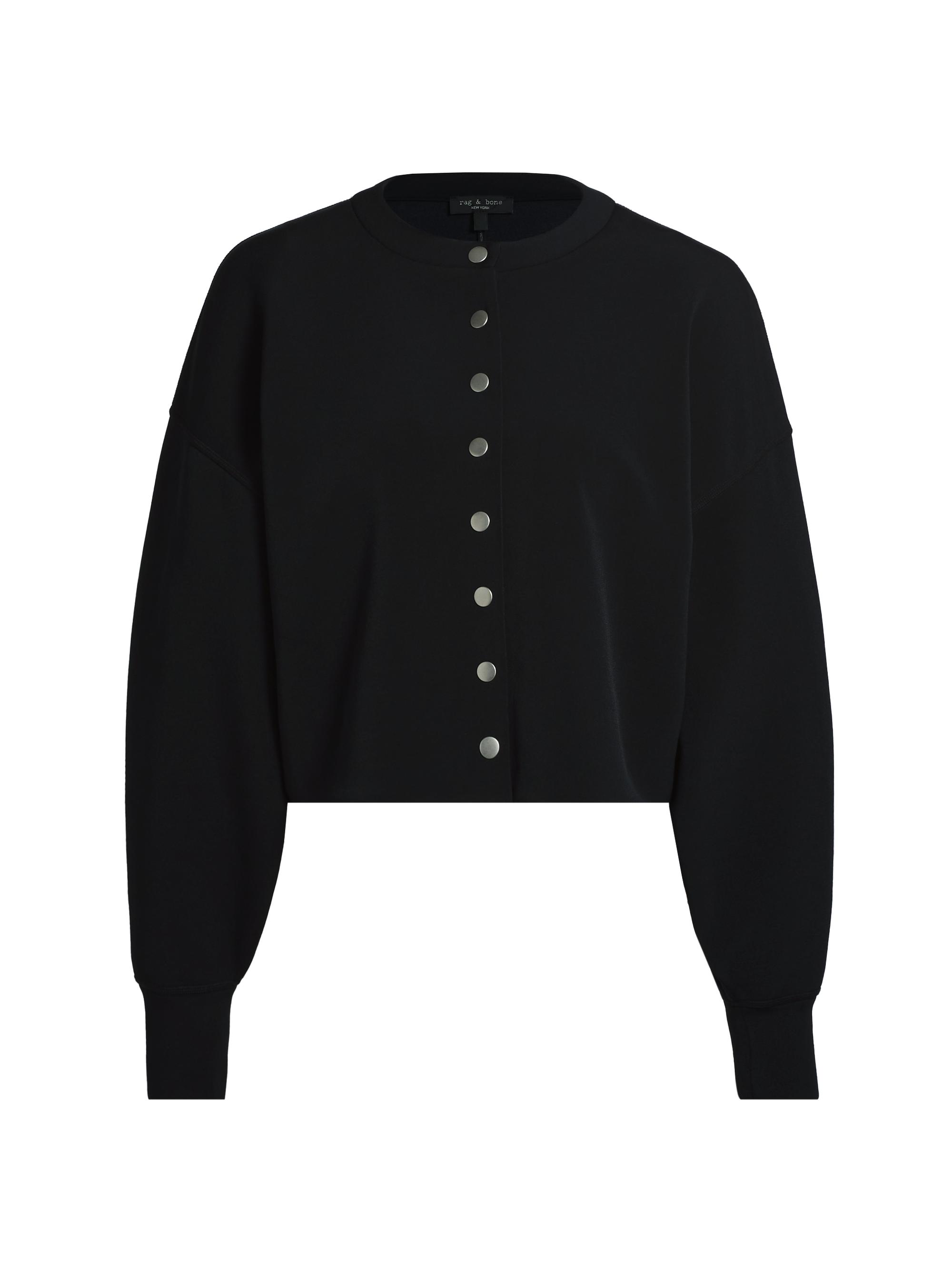 Theory Structured Cotton Cardigan | Saks Fifth Avenue