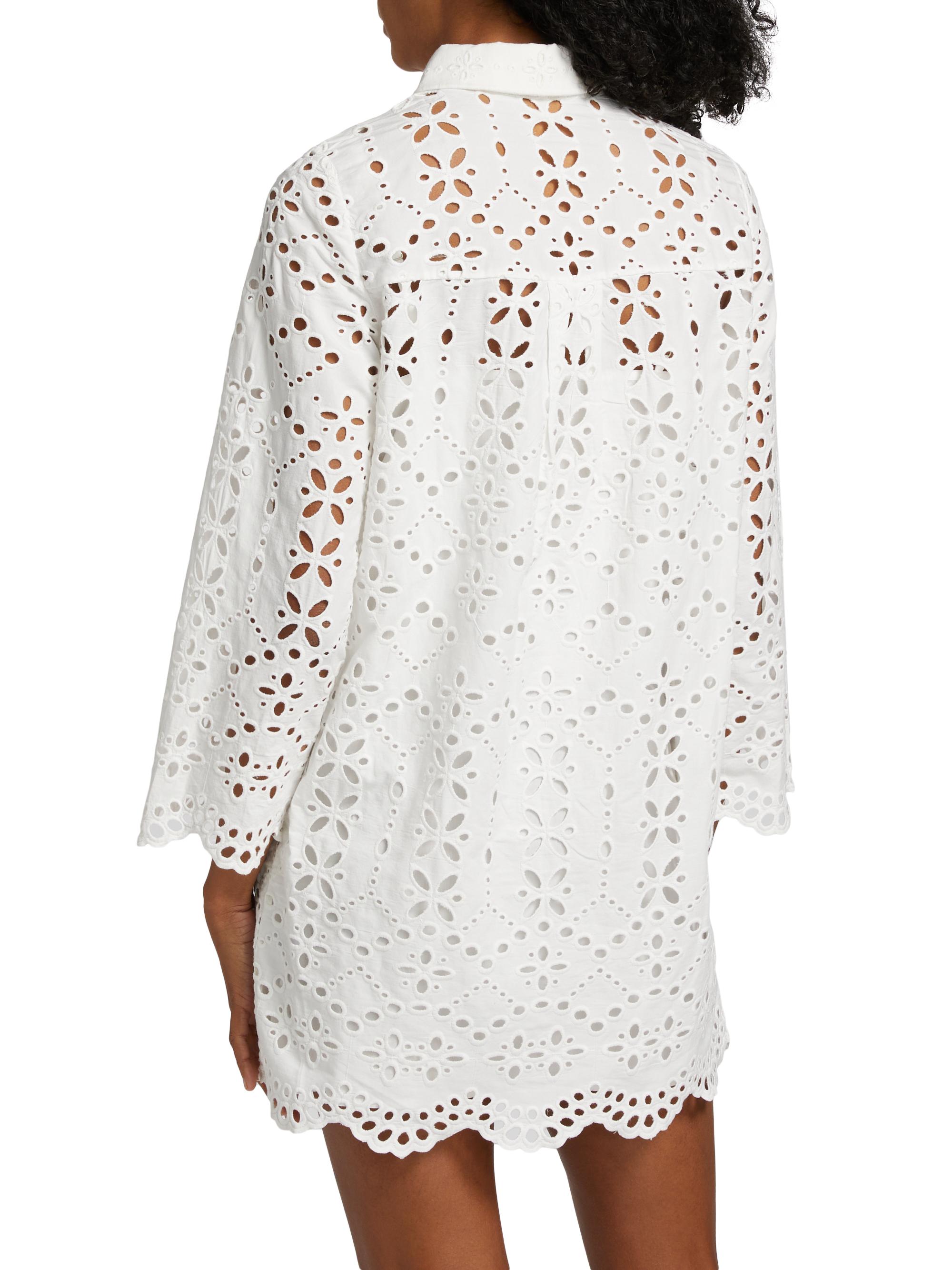 sumatra cotton eyelet dress COTTON EYELET DRESS: JADE GREEN / ILD6297-1  Sugar Sugar Hawaii