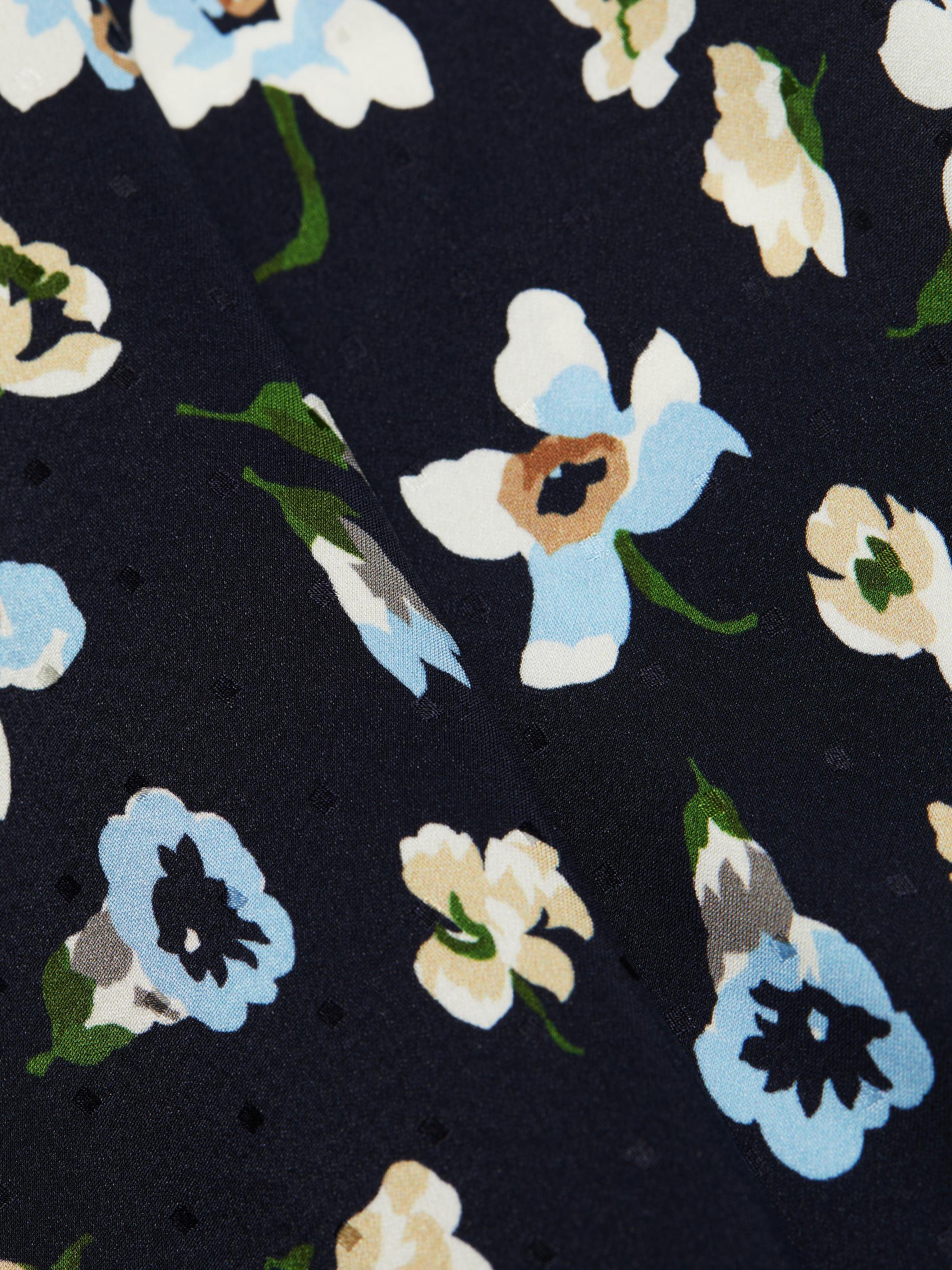 Veronica Beard Clover Floral Midi-Skirt | Saks Fifth Avenue