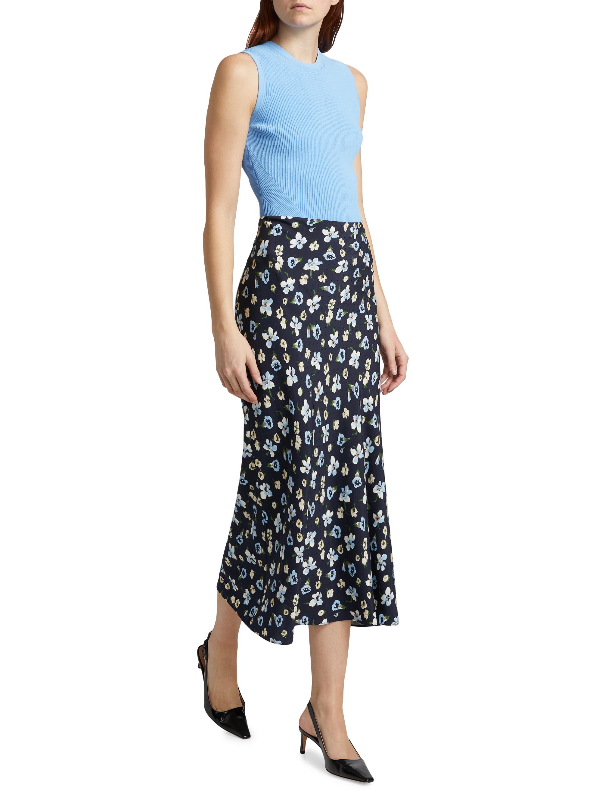 Veronica Floral Midi Skirt