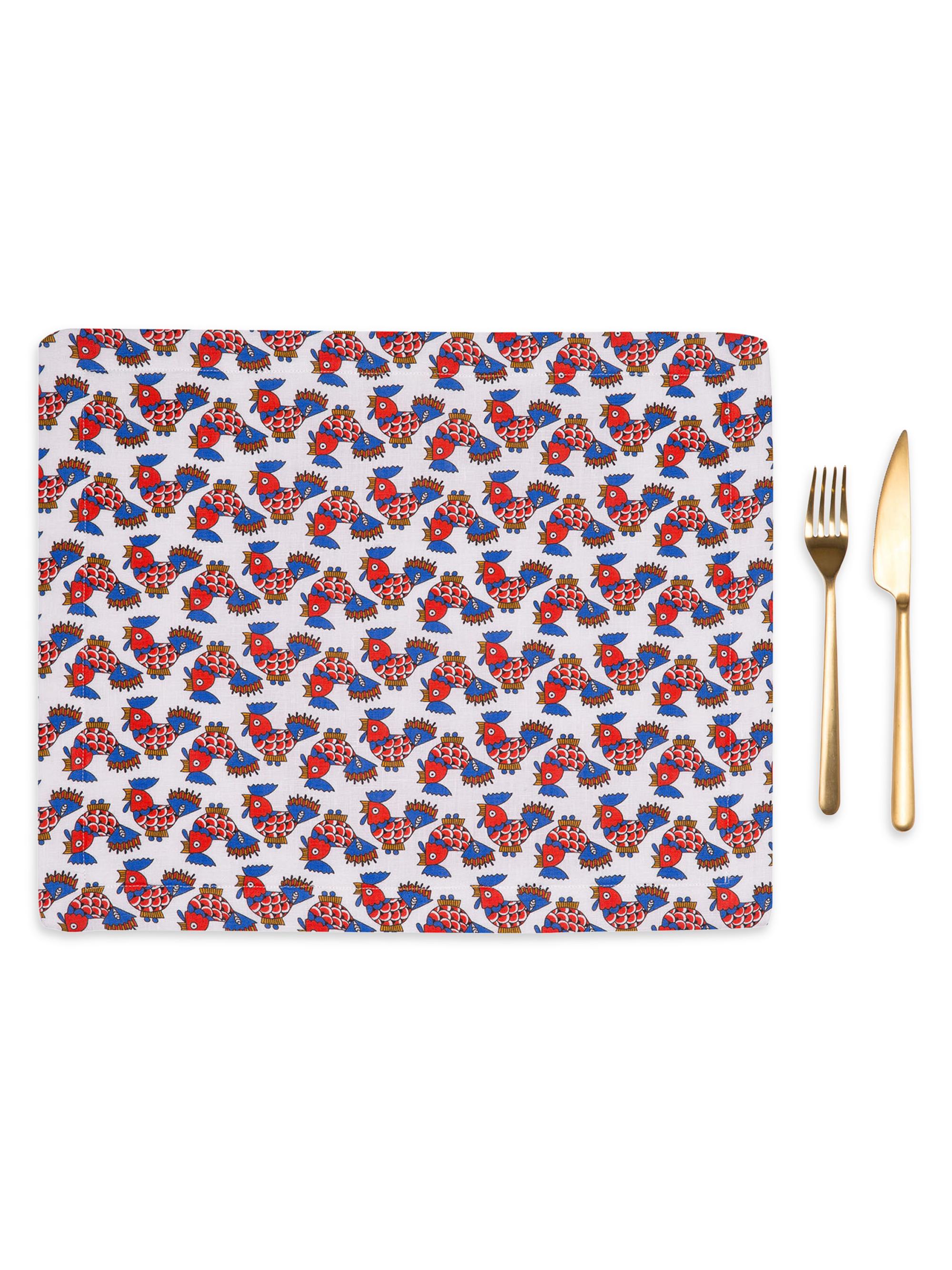 La DoubleJ Placemats Set of 2 (35 x 45) - Galletti White