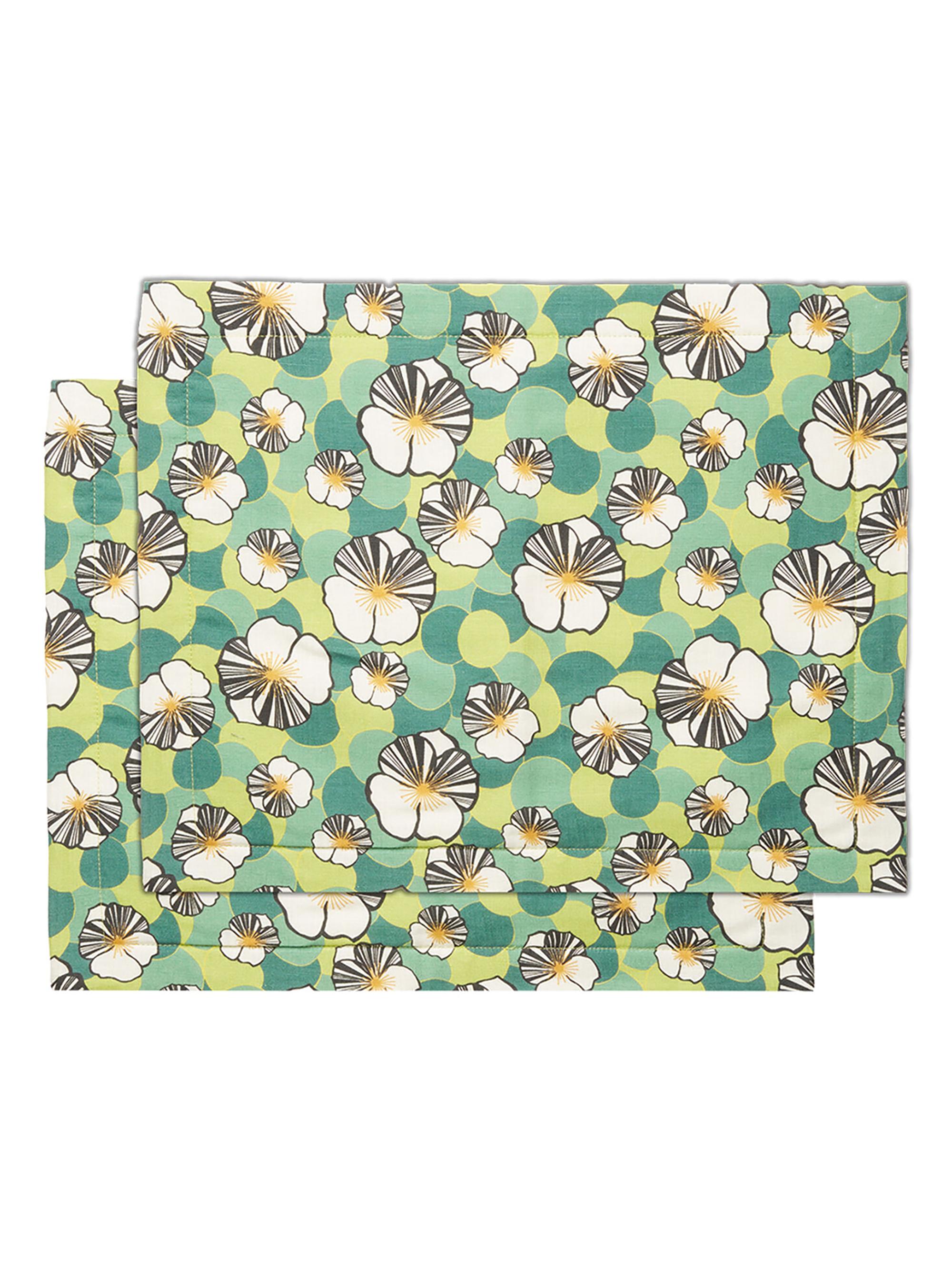 La DoubleJ Placemats Set of 2 (35 x 45) - Green