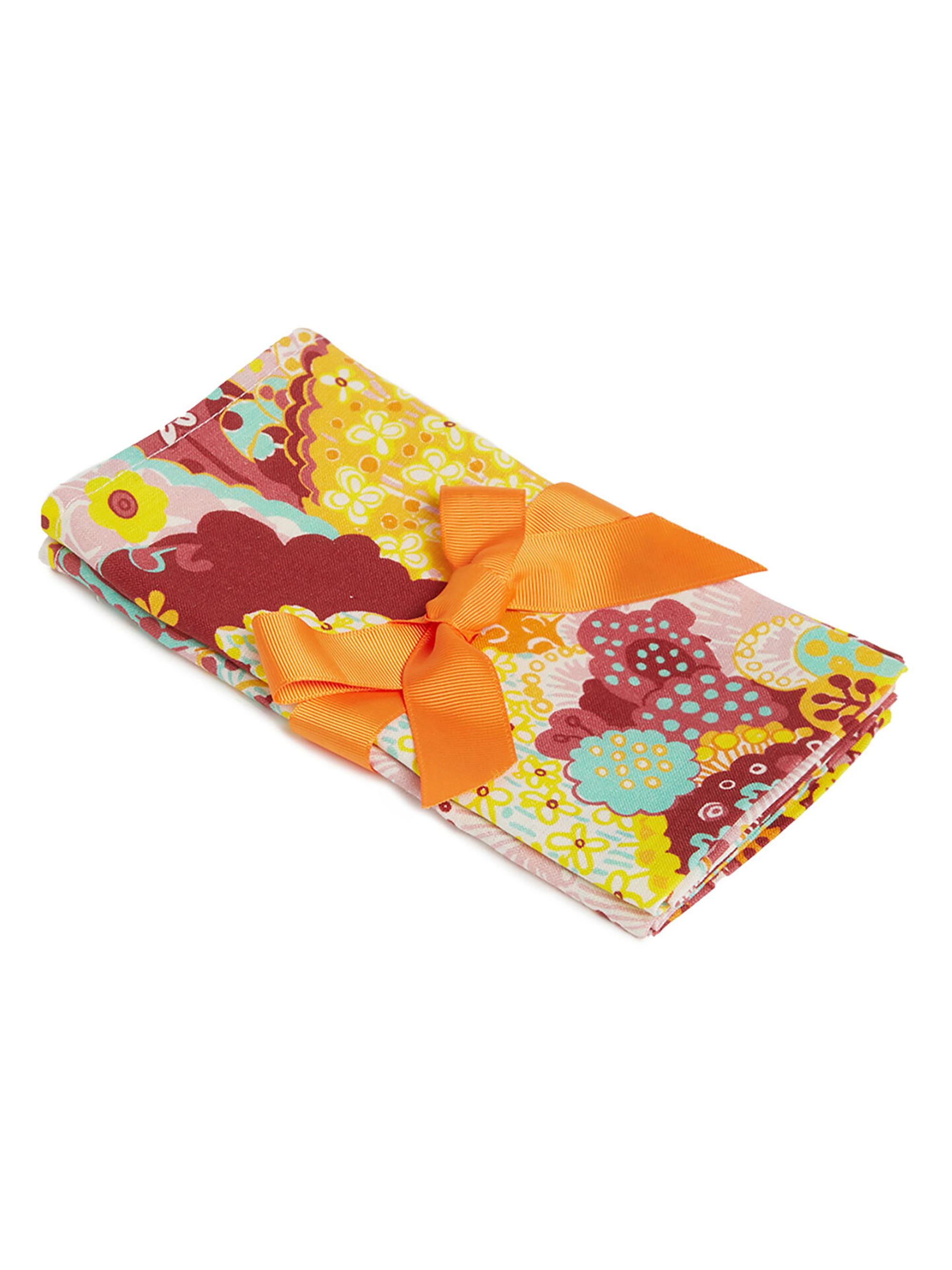 La DoubleJ Large Napkins Set of 2 - Holi Pink