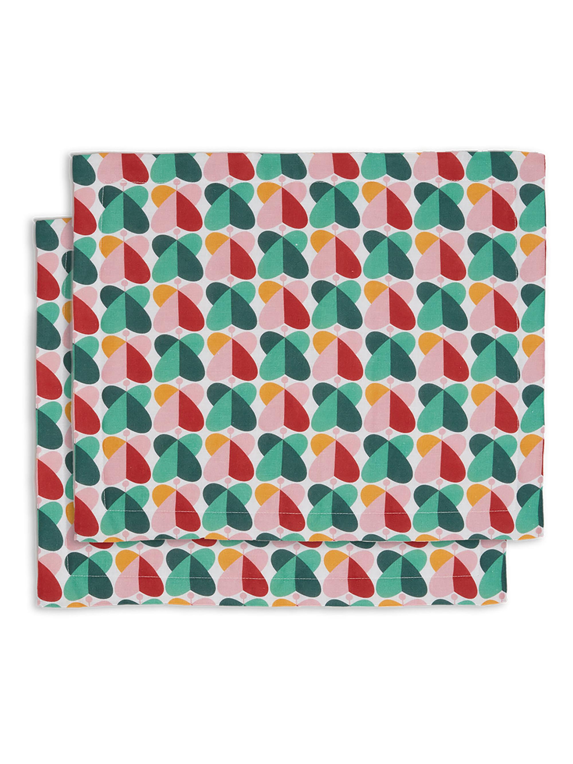 La DoubleJ Placemats Set of 2 - Farfalle White