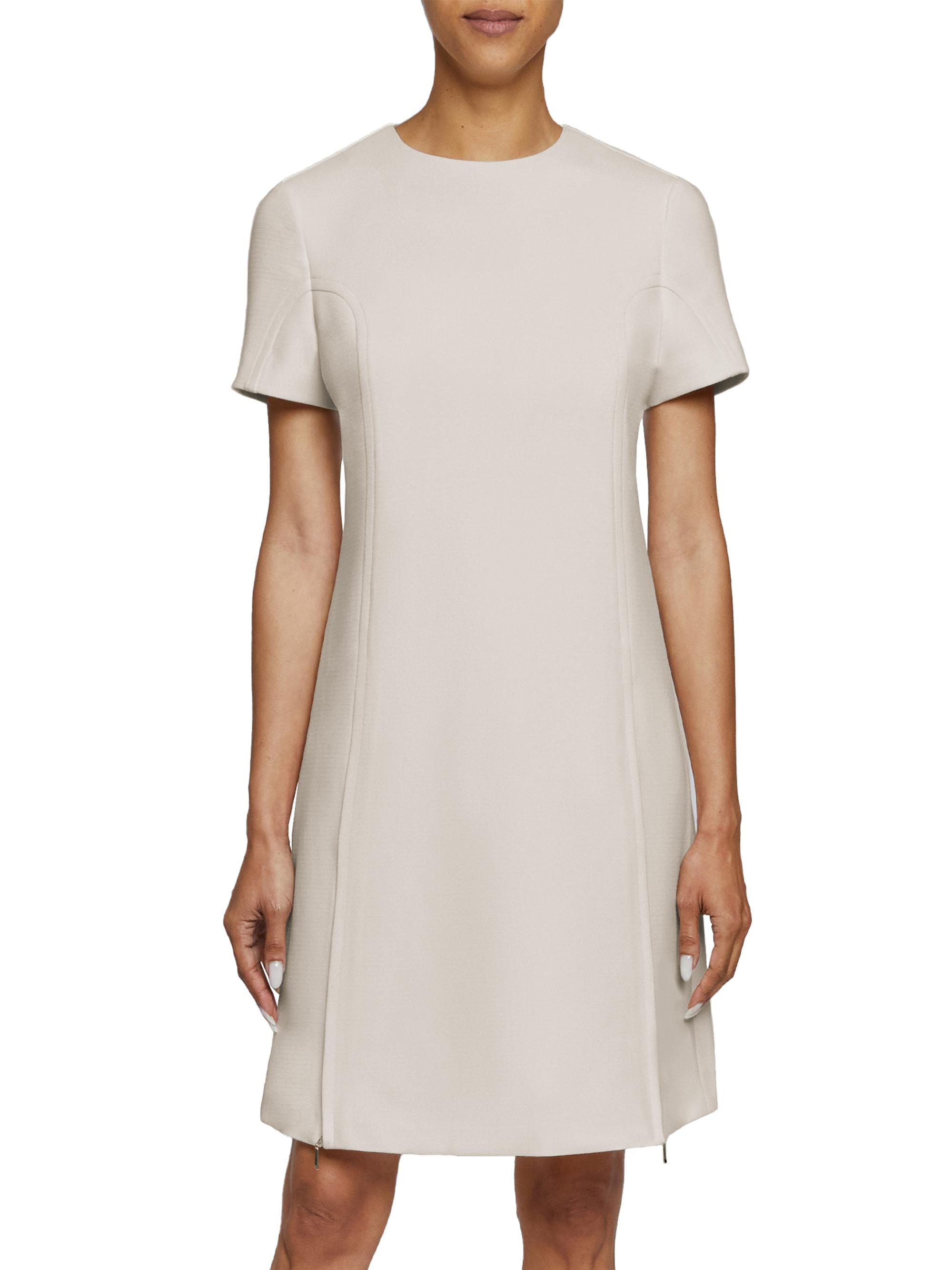 Santorelli Crepe A-Line Dress | Saks Fifth Avenue