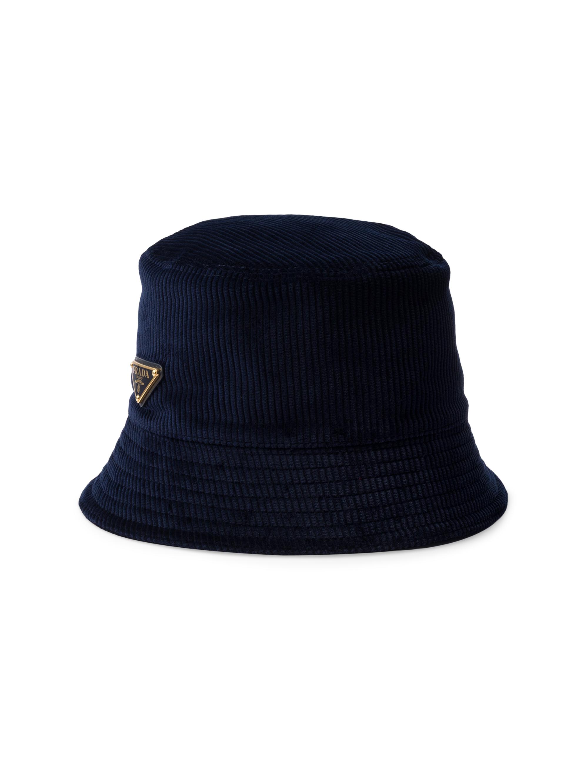 ふう】PRADA スエード バケットハット Prada Suede Bucket Hat | Saks
