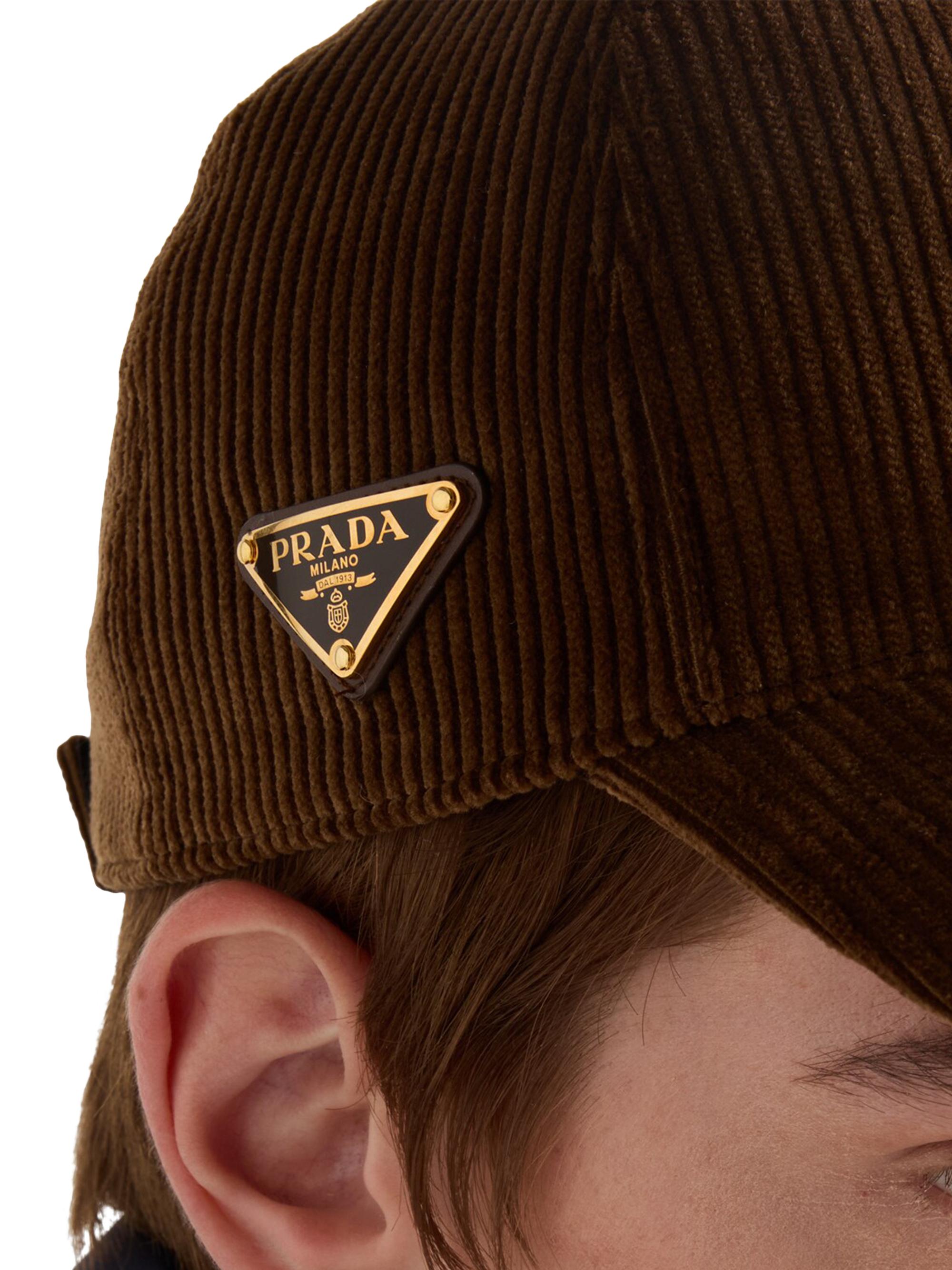 Prada Corduroy Baseball Cap | Saks Fifth Avenue
