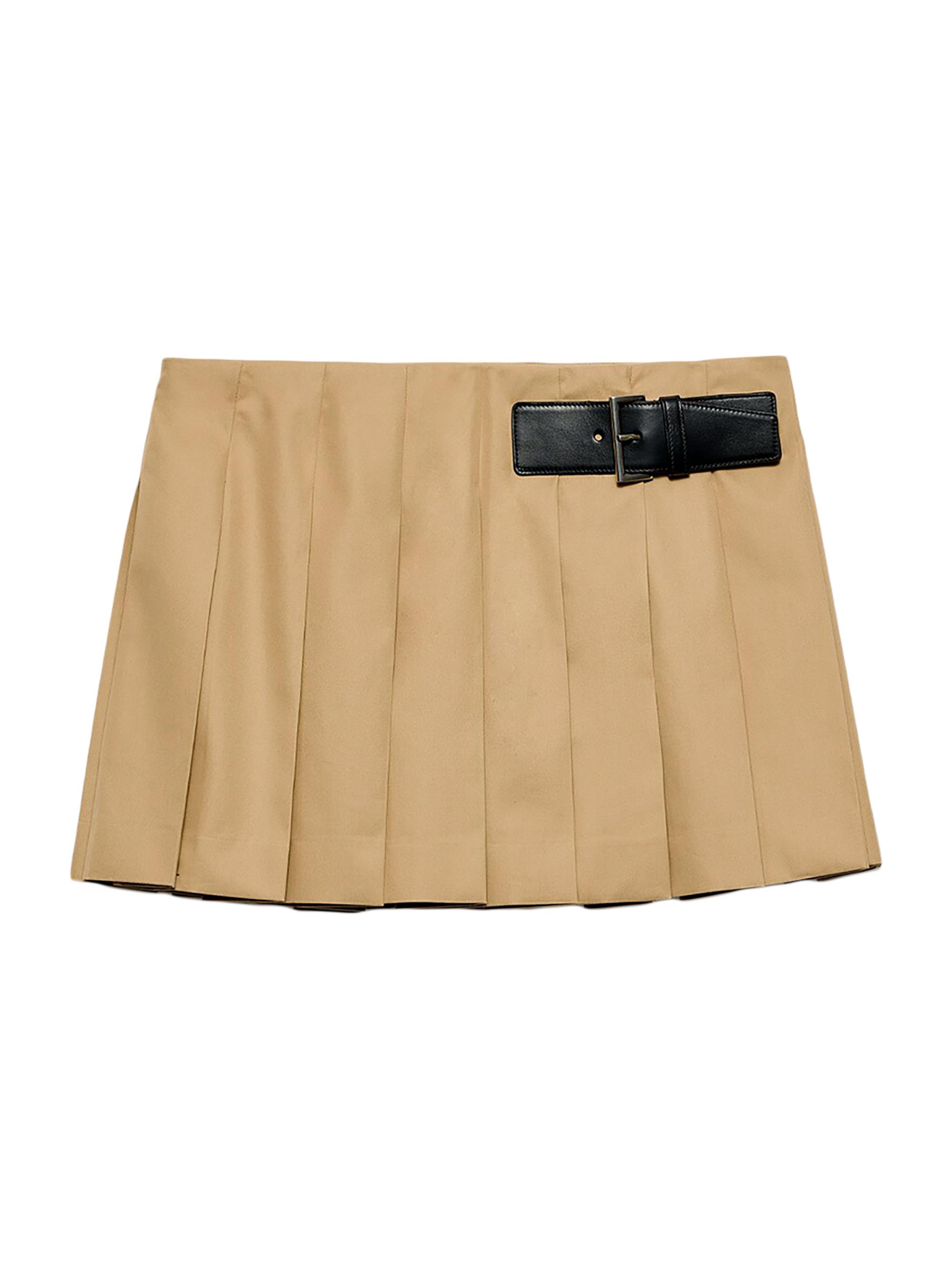Miu Miu Old Gabardine Mini Skirt | Saks Fifth Avenue