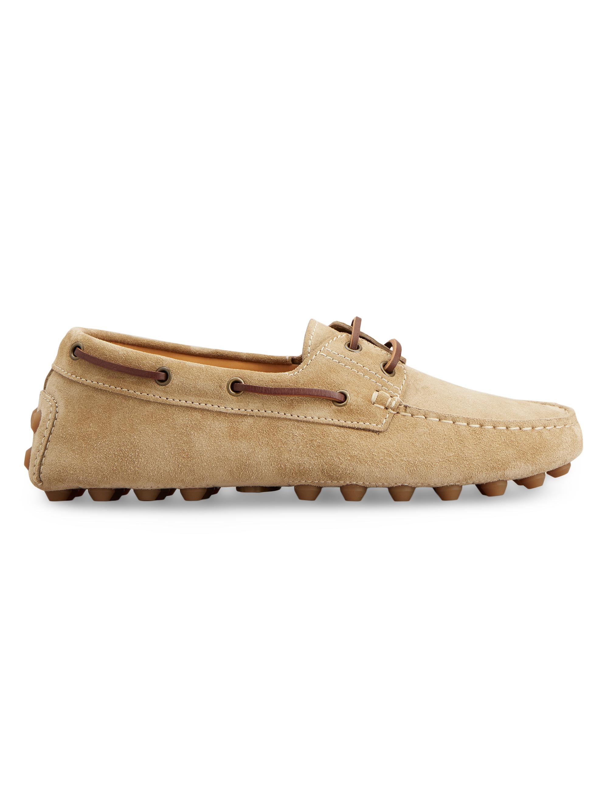 Tod's Men's Suede Loafers - Biscotto