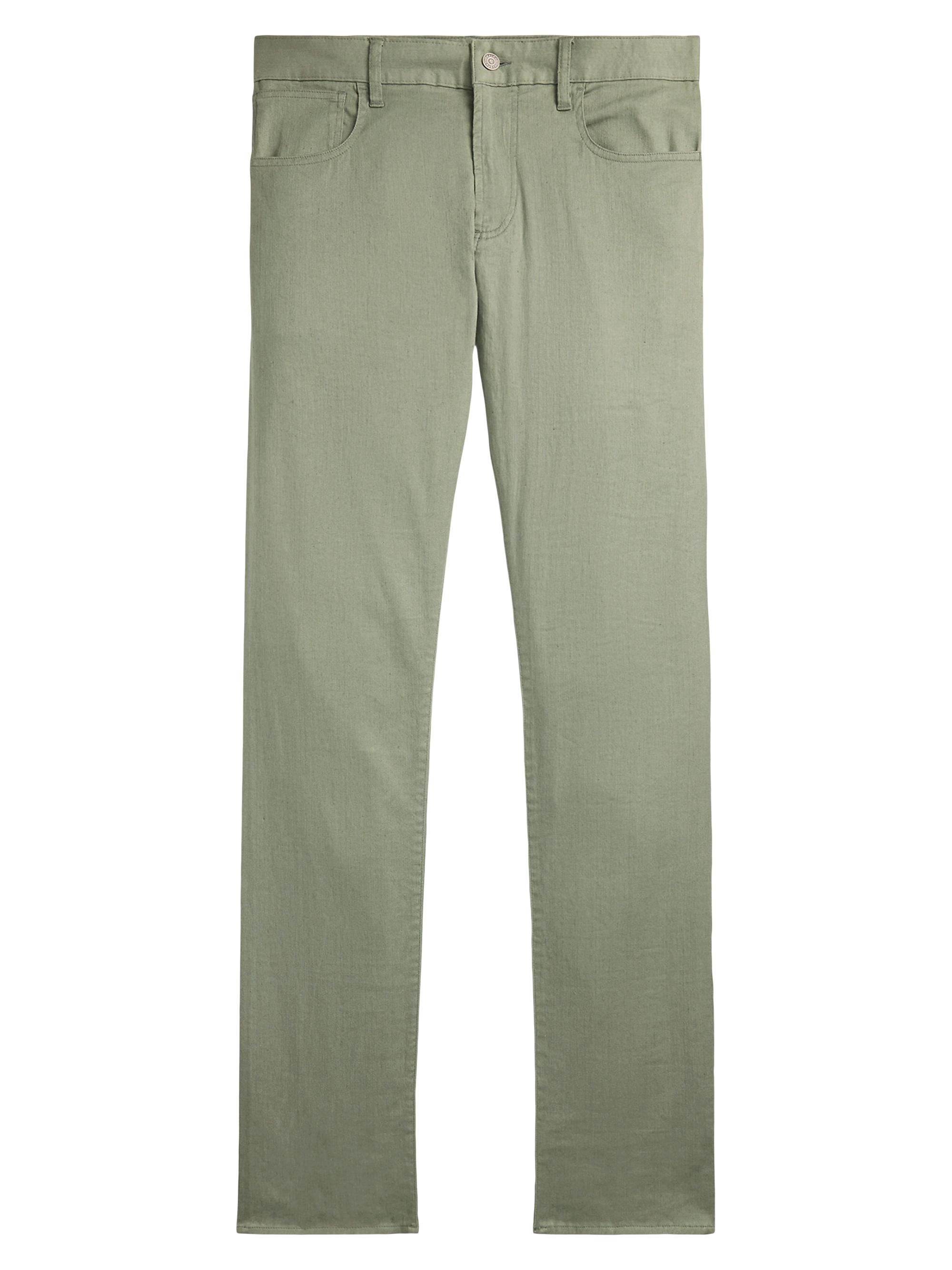 Ralph Lauren Purple Label Five-Pocket Slim Stretch Jeans