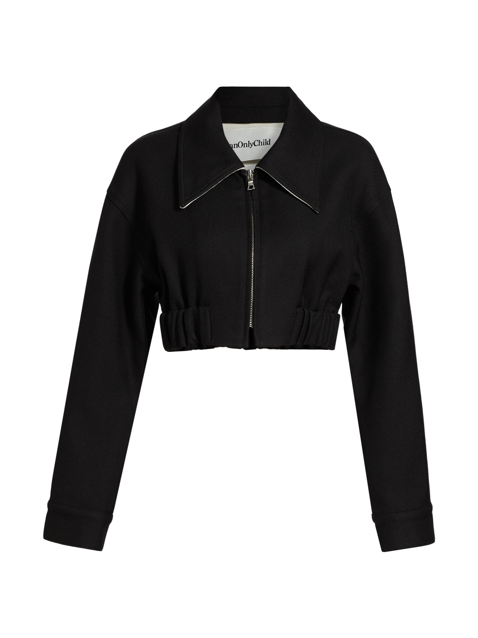 Theory Crop A-Line Wool-Blend Jacket | Saks Fifth Avenue