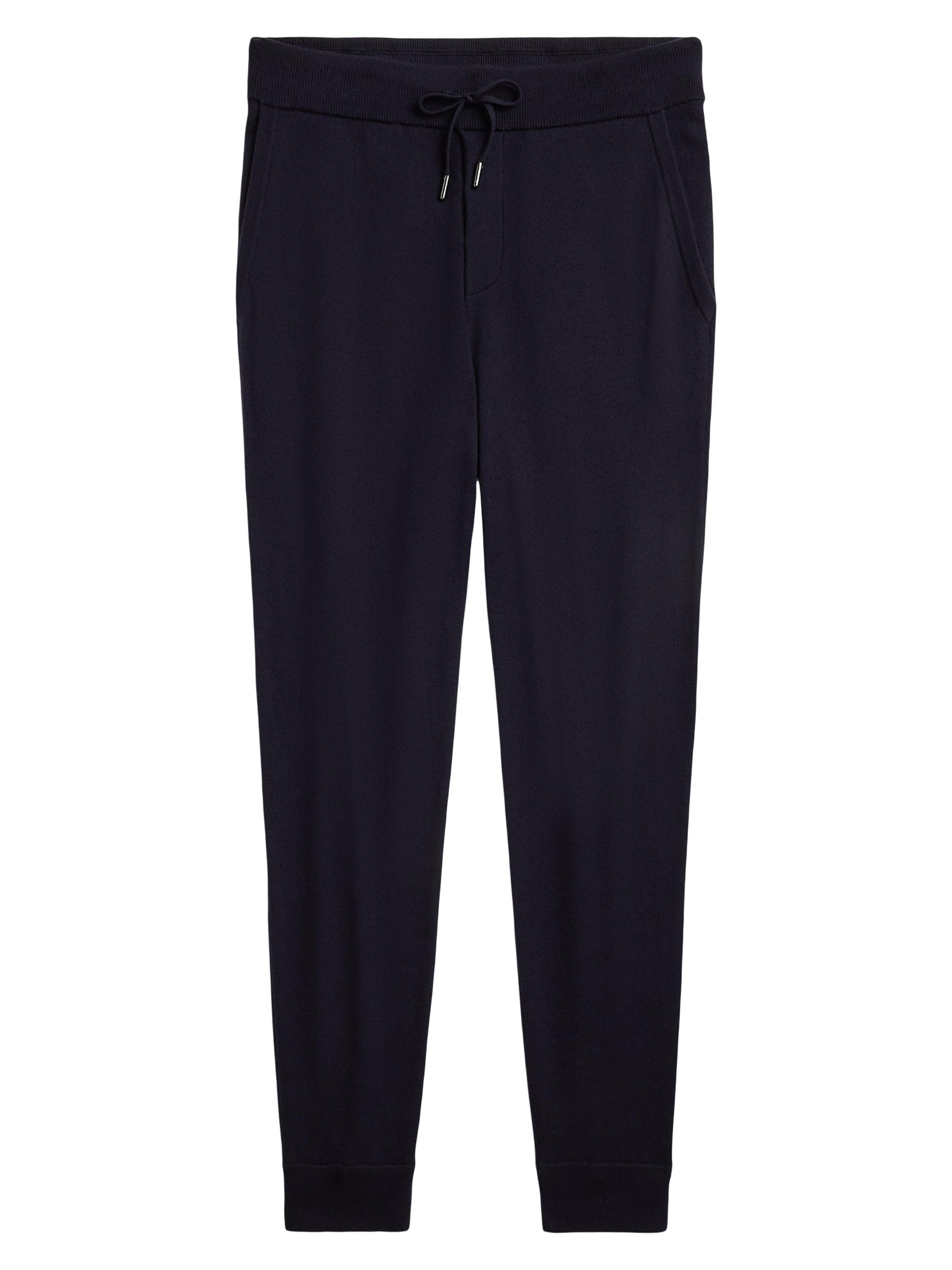 TEAM LOGO DOUBLE KNIT PANTS BLACK　L POLO RALPH LAUREN Mens Logo Double-Knit Jogger Pant Aviator