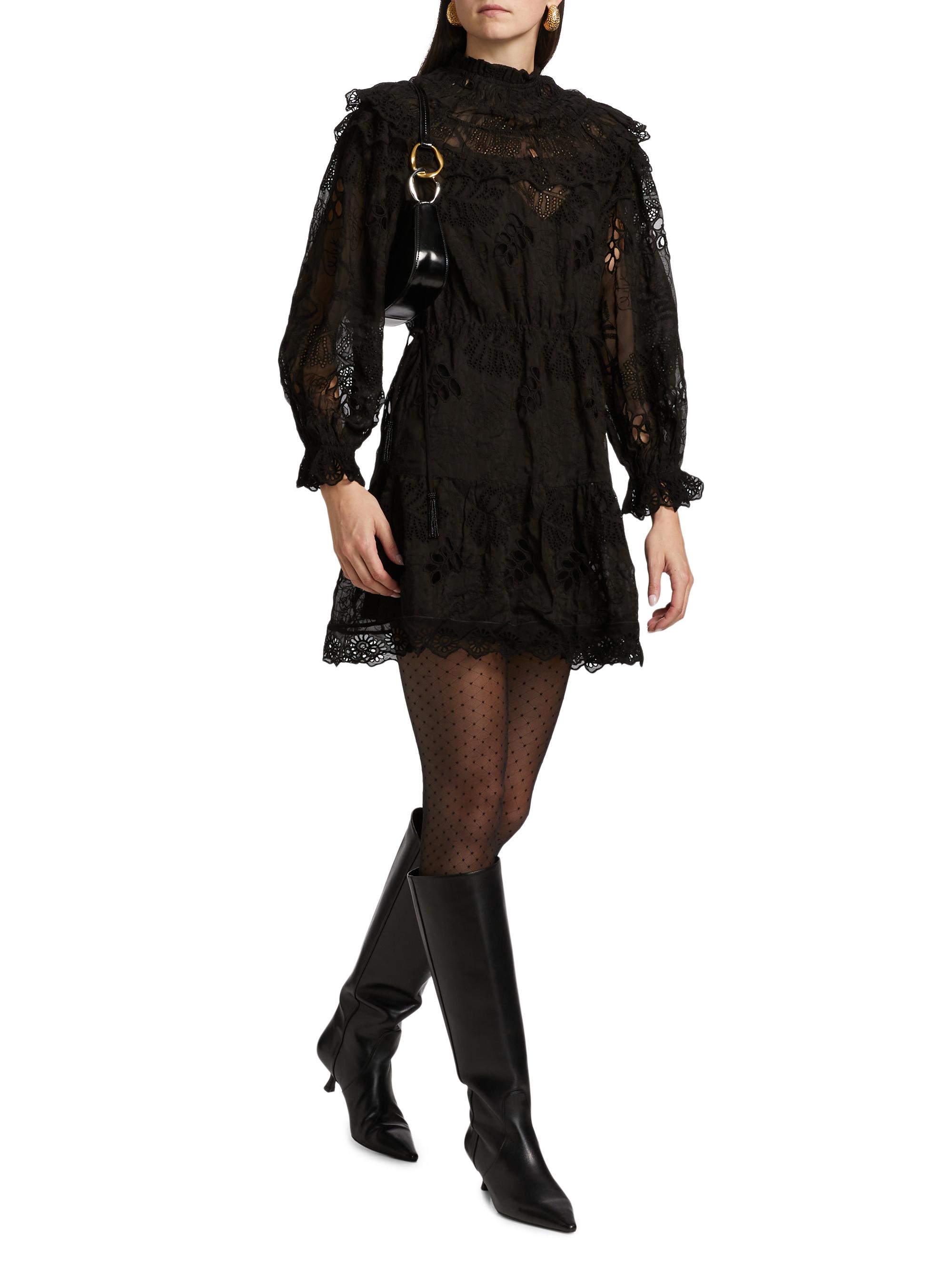 chinese dress ladies Farm Rio Black Berry Garden Long Sleeve Pleated Maxi Dress – Narcissus  Gainesville