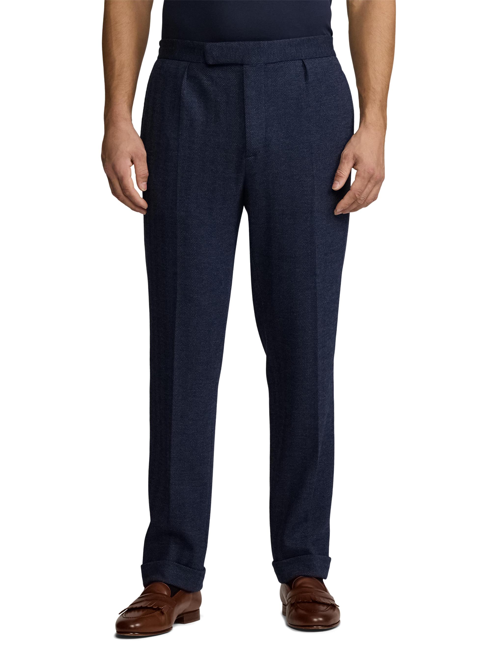 RALPH LAUREN パープルレーベル サイドアジャスター　スラックス Men's Purple Label Pants | Ralph Lauren