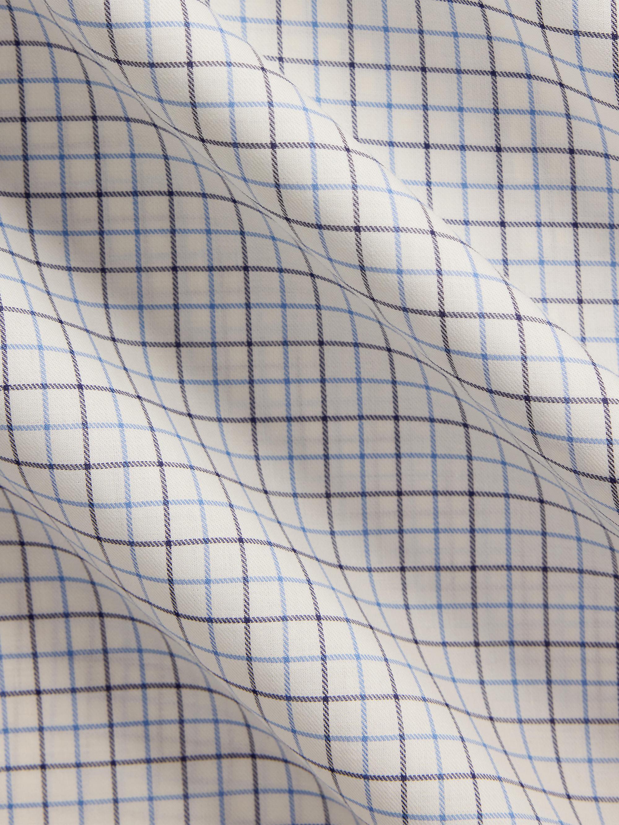 Ralph Lauren Purple Label Men's Tattersall Twill Shirt - Navy Blue