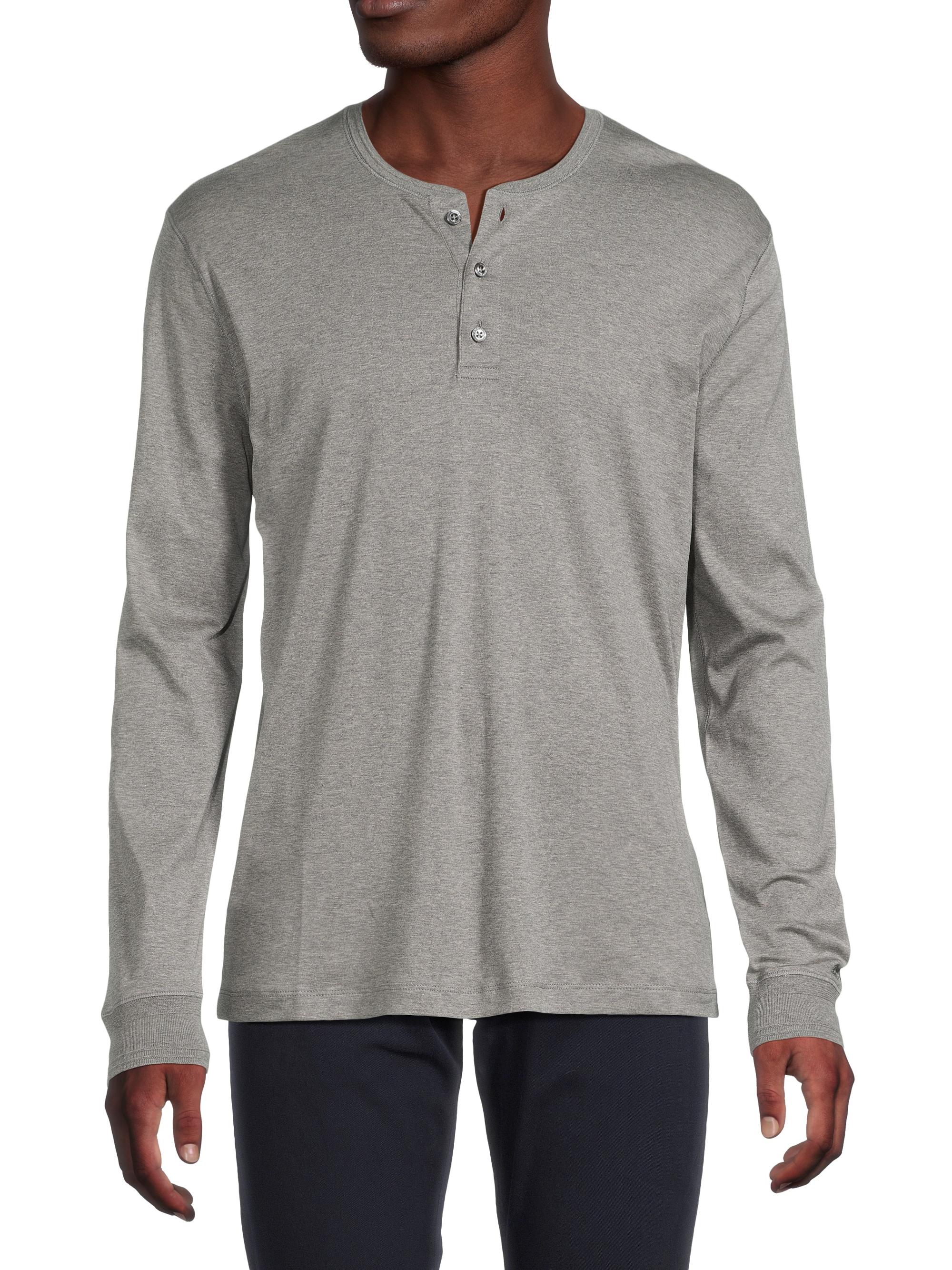 Ralph Lauren Purple Label Interlock Henley Shirt | Saks Fifth Avenue